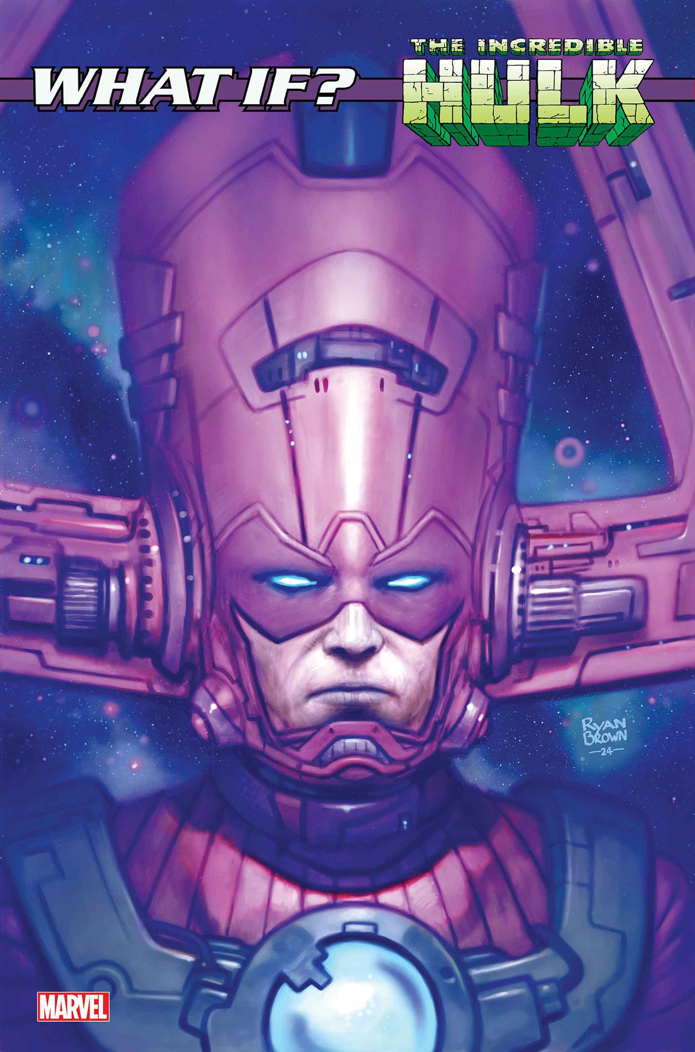 What If...? Galactus: Galactus Transformed Hulk? #1 Ryan Brown Cover