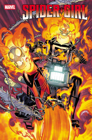 Spider-Girl #5 Javier Garron Spider-Girl Funhouse Mirror Cover