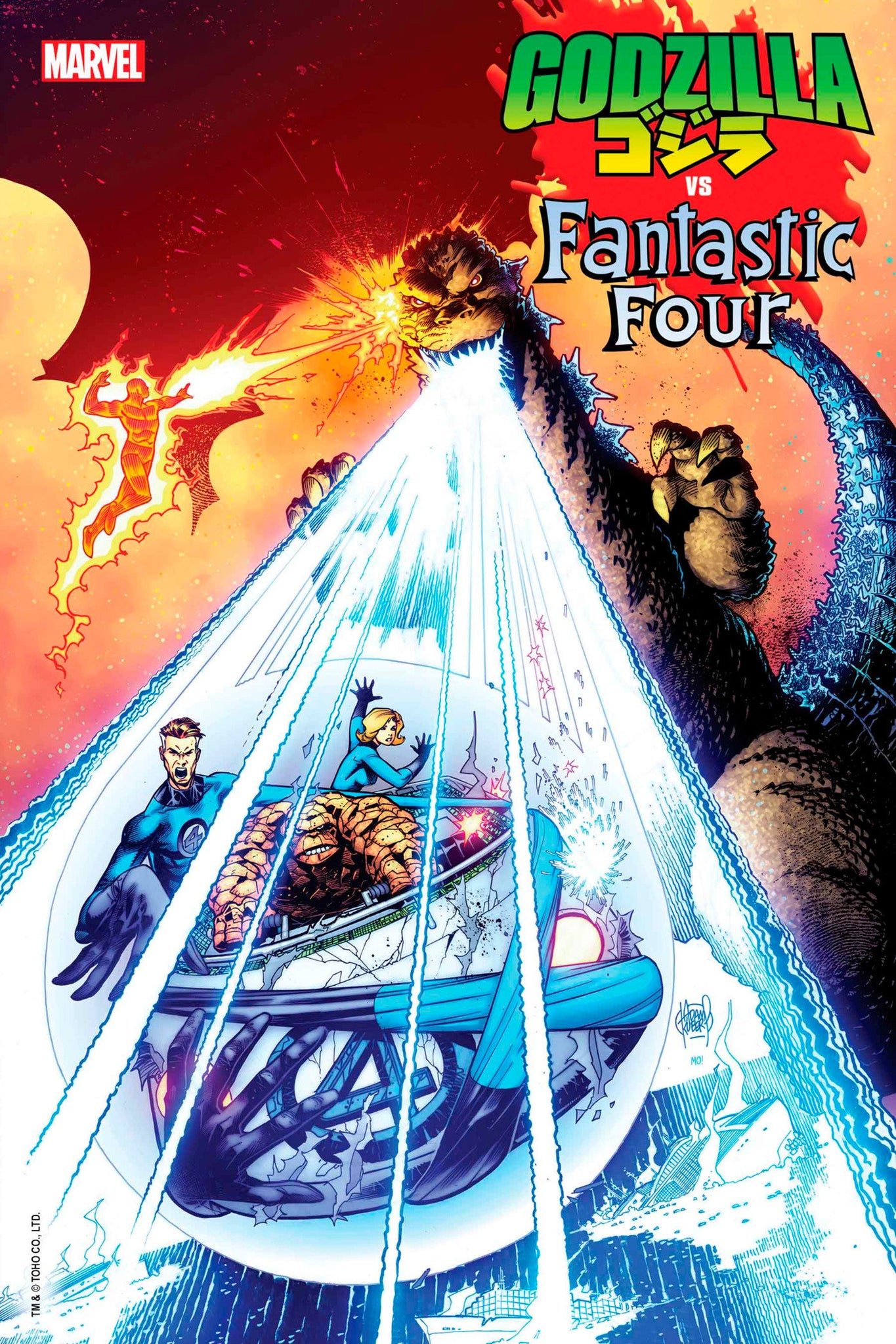 Godzilla Vs. Fantastic Four #1