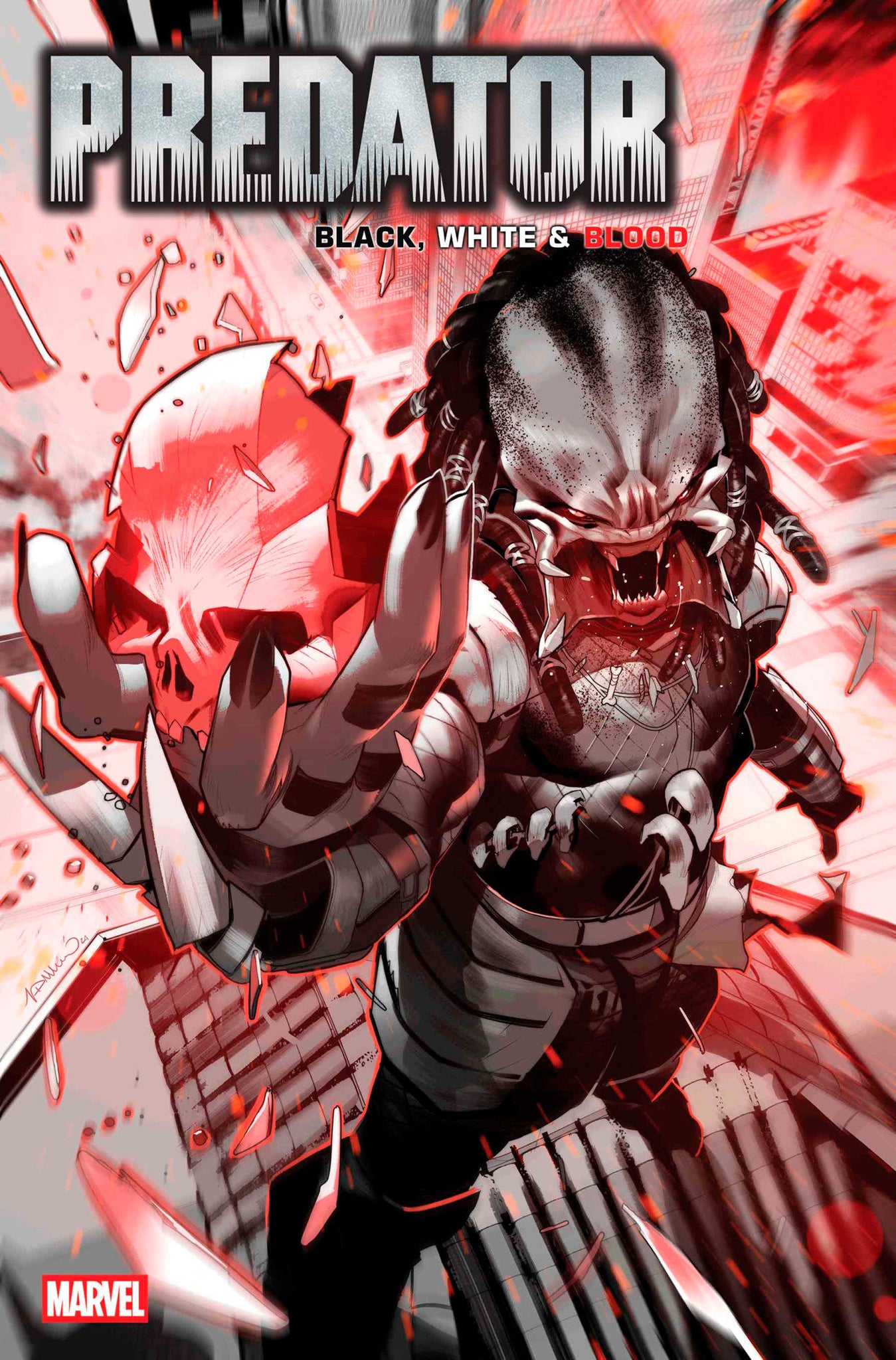 Predator: Black, White & Blood #1