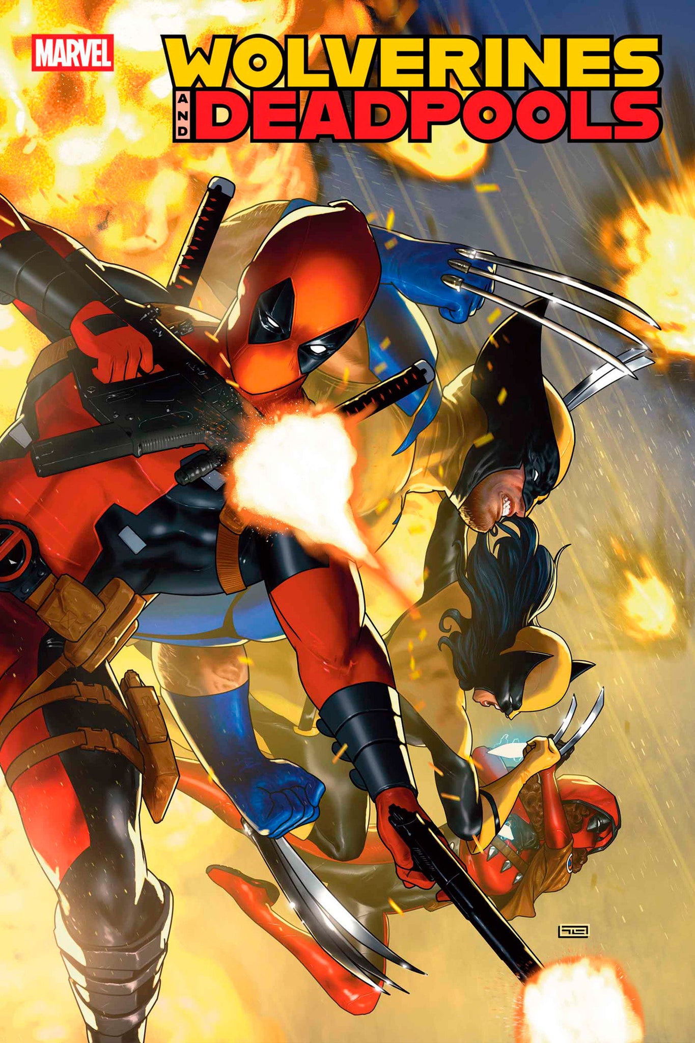 Wolverines & Deadpools #1 Taurin Clarke Cover