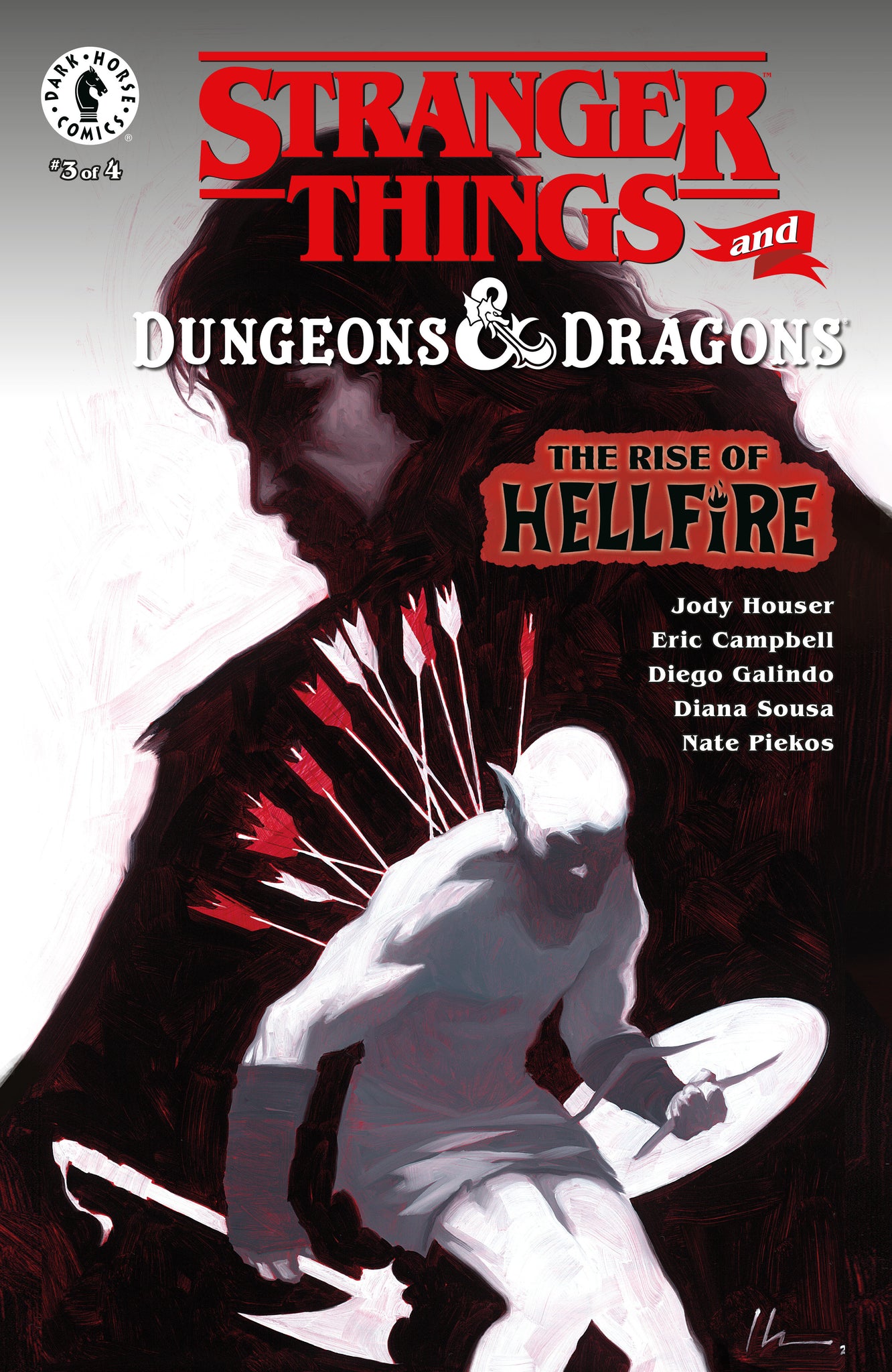 Stranger Things And Dungeons & Dragons: The Rise Of Hellfire #3 Jeremy Wilson Cover