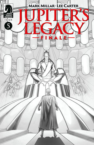 Jupiter's Legacy: Finale #5  B&W Lee Carter Cover