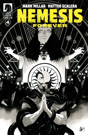Nemesis Forever #4 B&W Matteo Scalera Cover