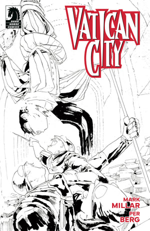 Vatican City #1 B&W Per Berg Cover