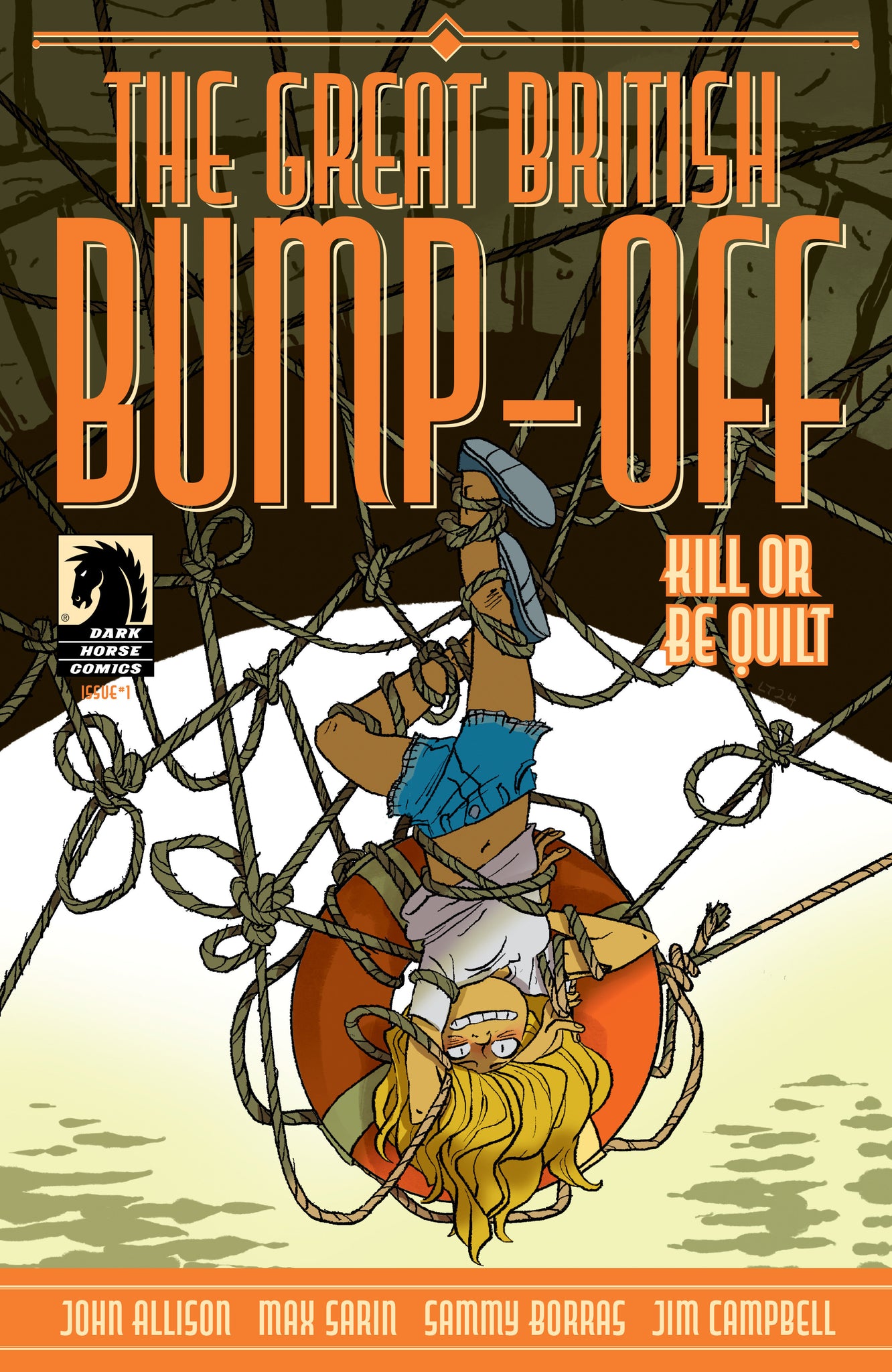 The Great British Bump-Off: Kill Or Be Quilt #1 Lissa Treiman Cover