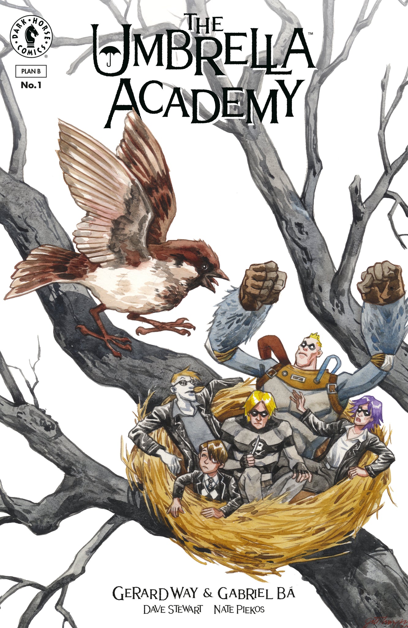 The Umbrella Academy: Plan B #1  Jill Thompson Cover