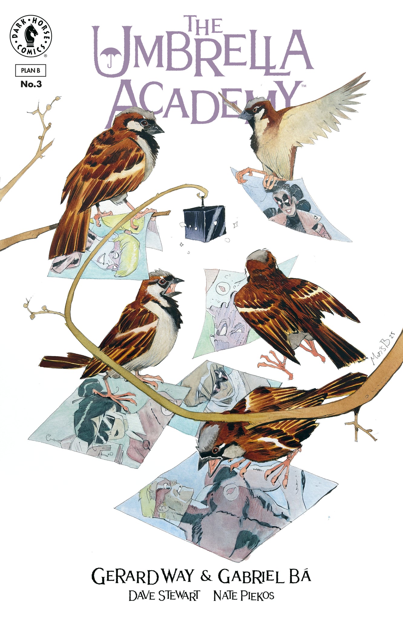 The Umbrella Academy: Plan B #3 Matias Bergara Cover