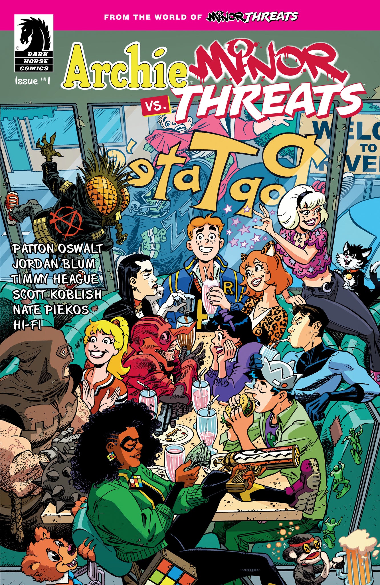 Archie Vs Minor Threats #1 Scott Koblish Cover