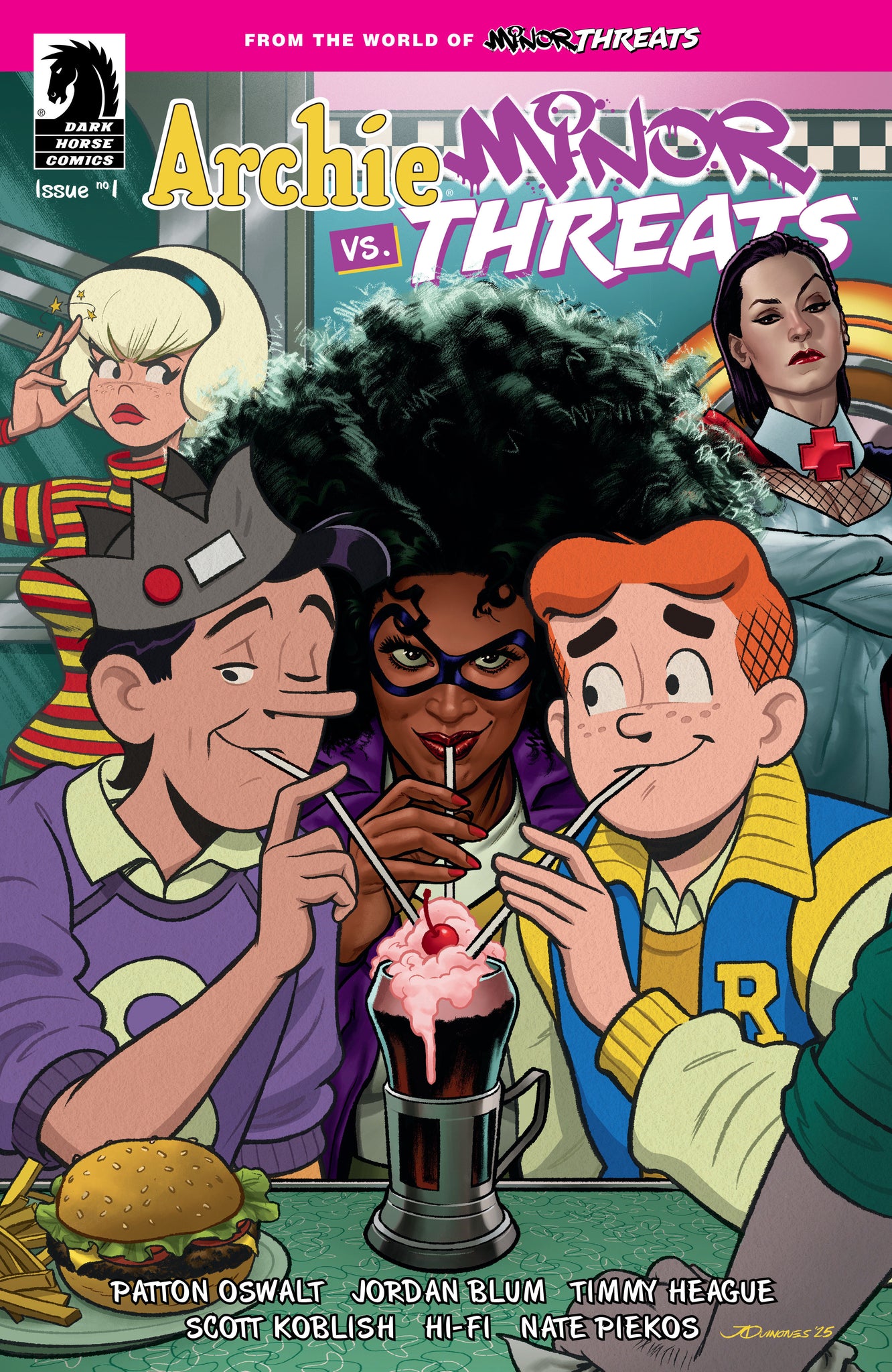 Archie Vs Minor Threats #1 Joe Quinones Cover