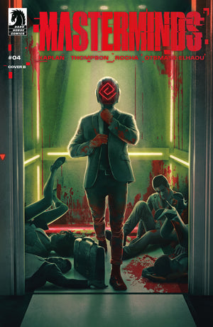 Masterminds #4 Juan Ramos Cover