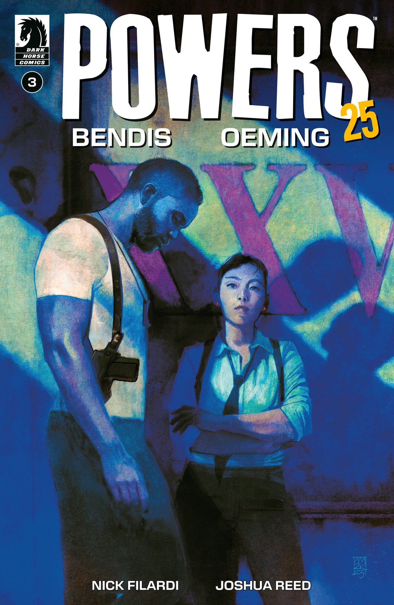 Powers 25 #3 Alex Maleev Cover