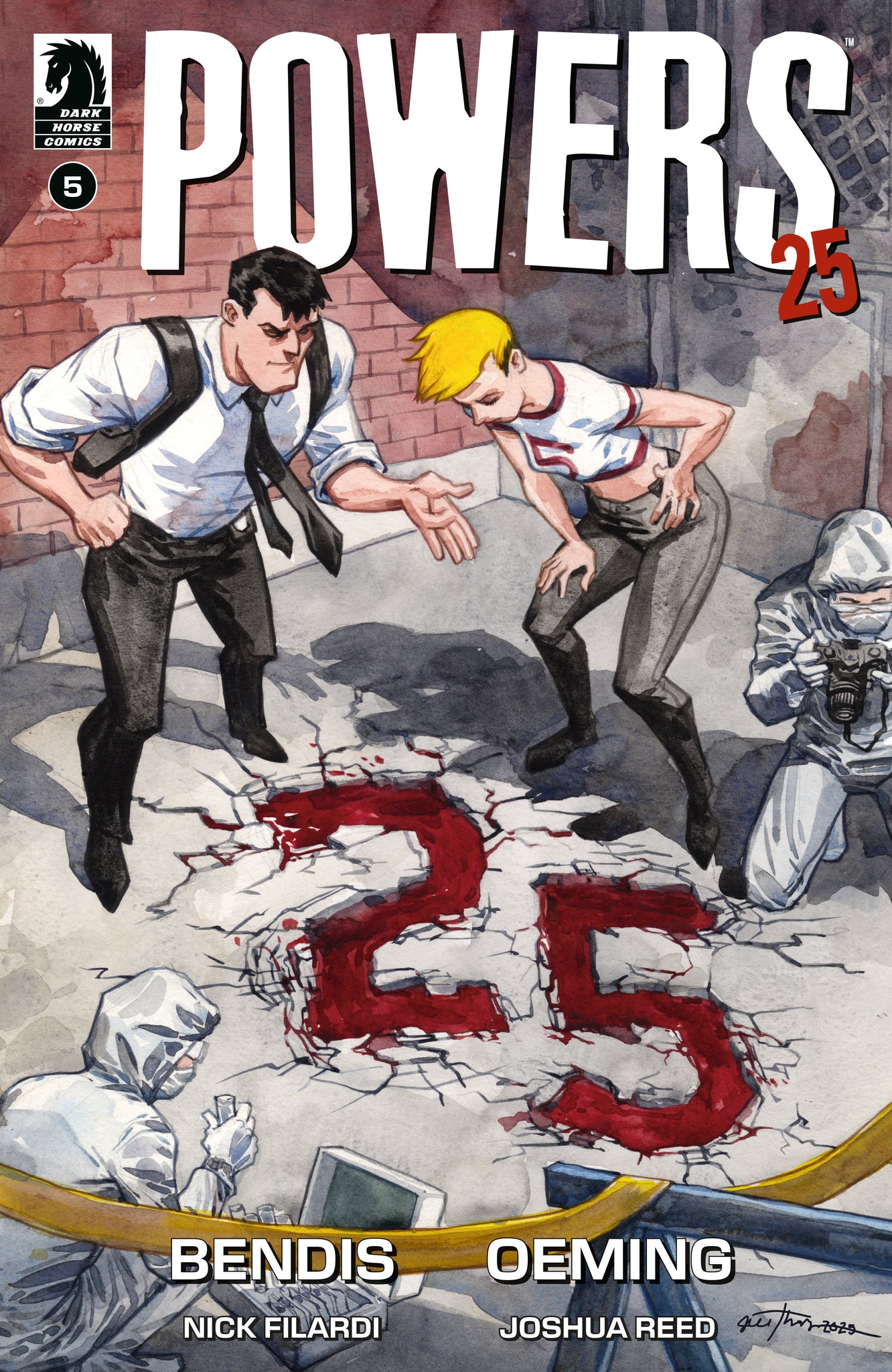 Powers 25 #5  Jill Thompson Cover