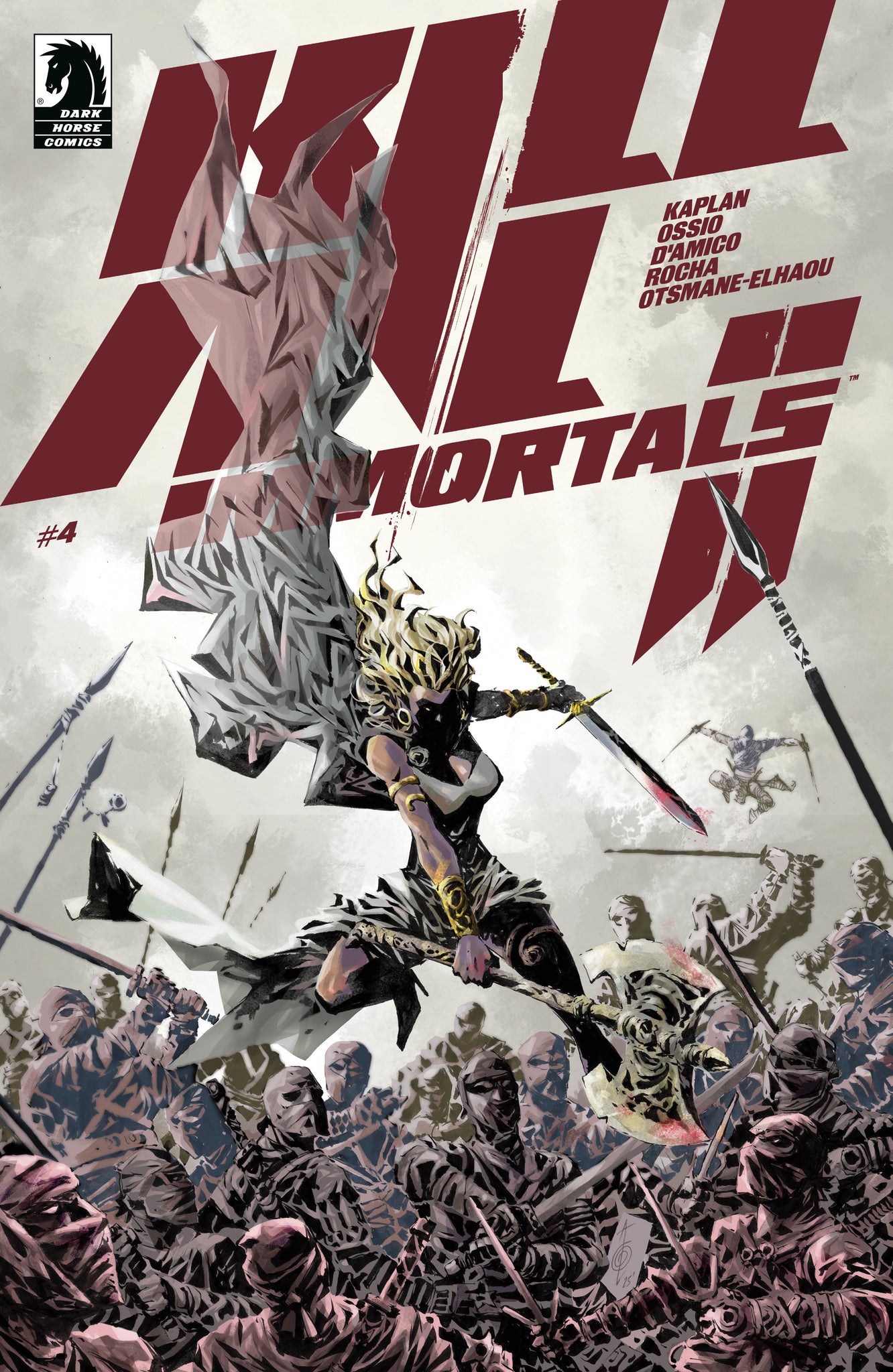 Kill All Immortals Ii #4  Alan Quah Cover