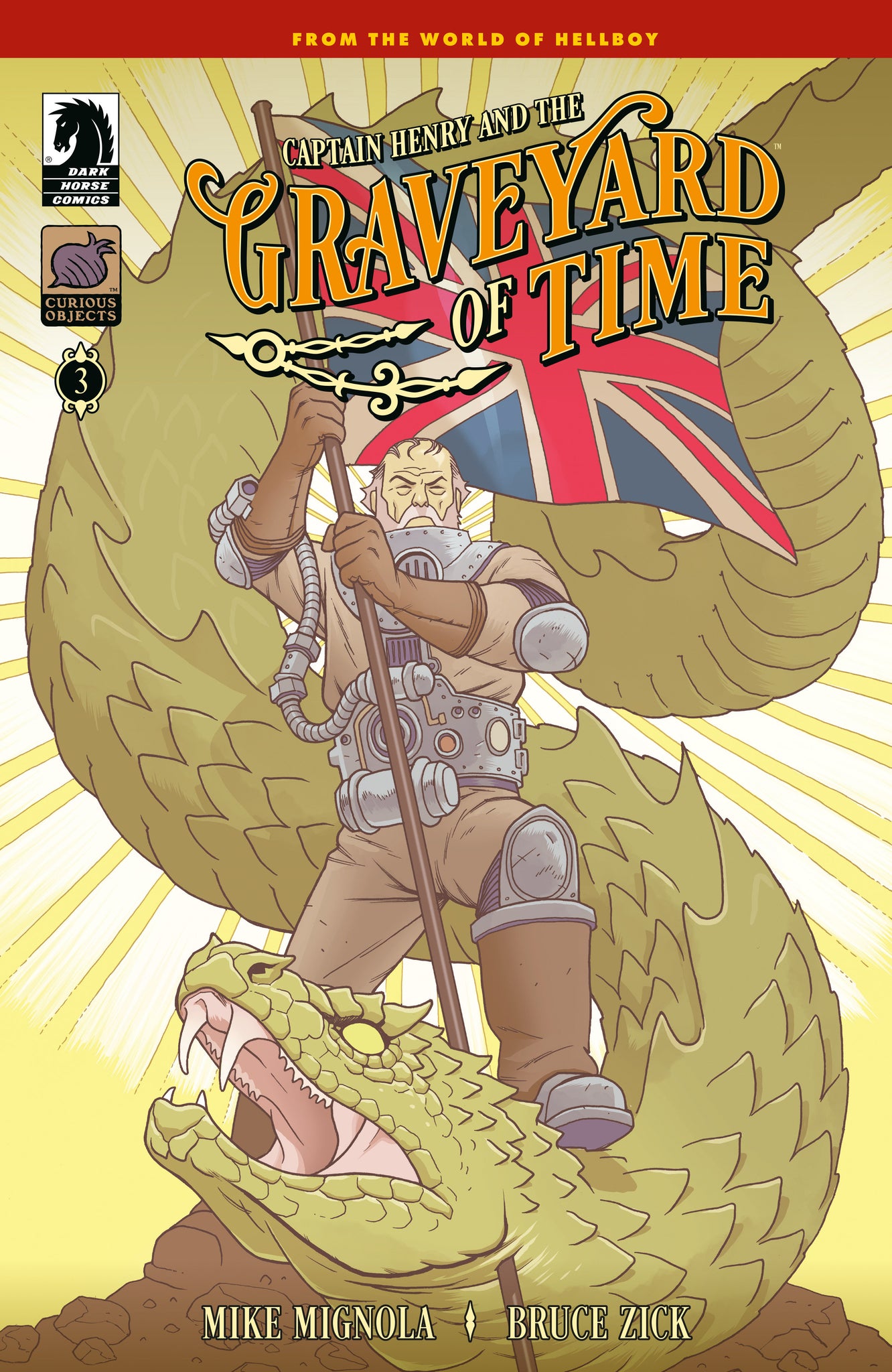 Captain Henry And The Graveyard Of Time #3  Ben Stenbeck Cover