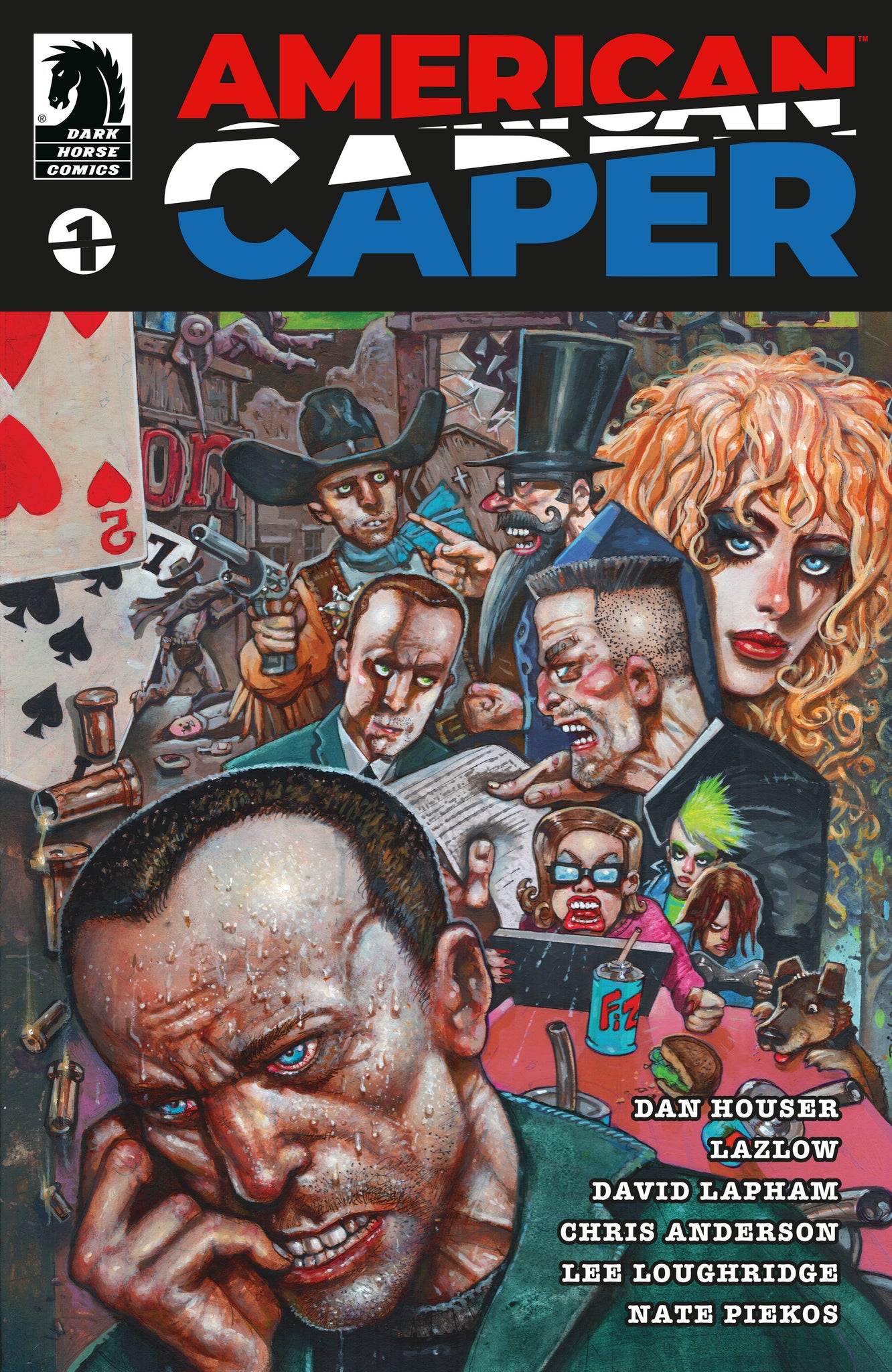 American Caper #1 Simon Bisley Cover