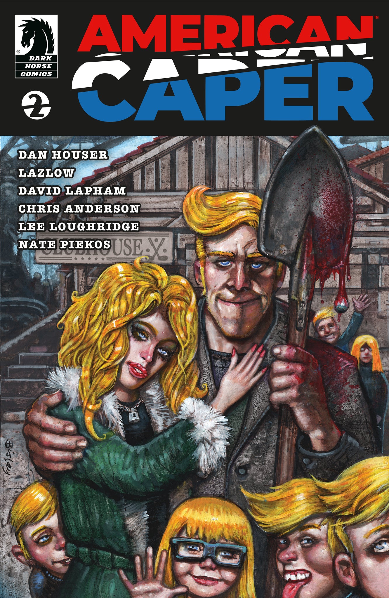 American Caper #2 Simon Bisley Cover