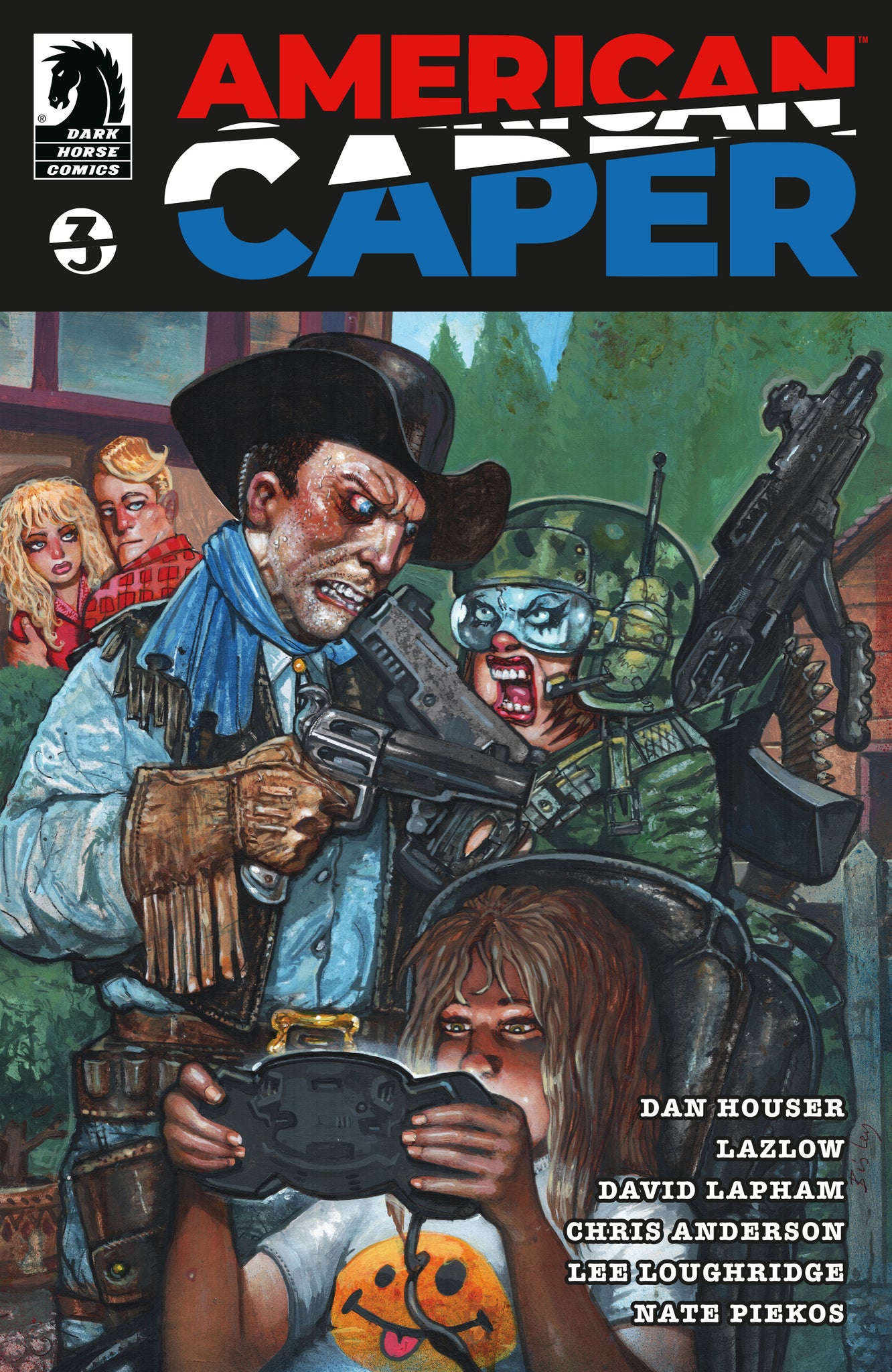 American Caper #3  Simon Bisley Cover