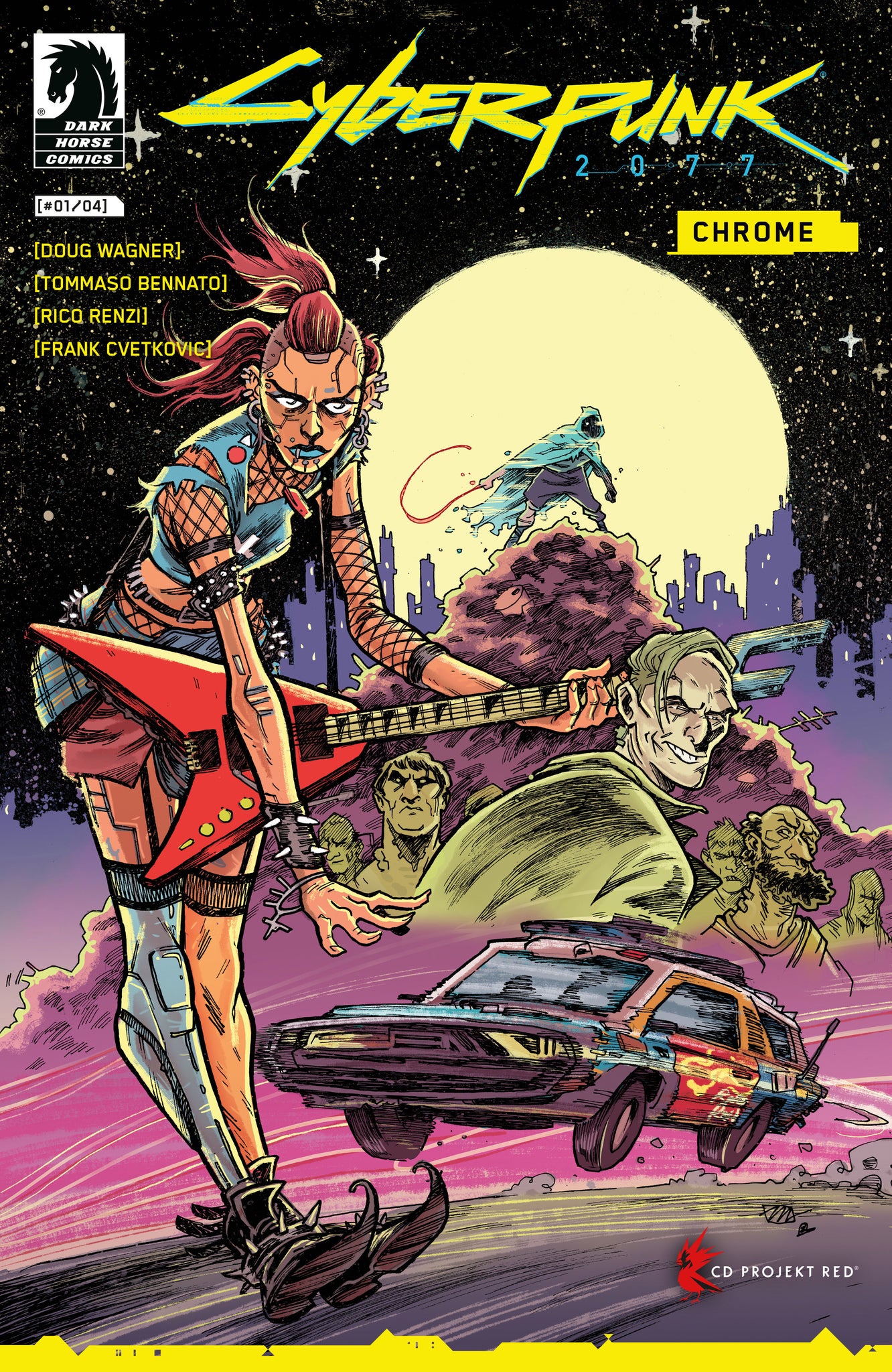 Cyberpunk 2077: Chrome #1  Mark Laszlo Cover