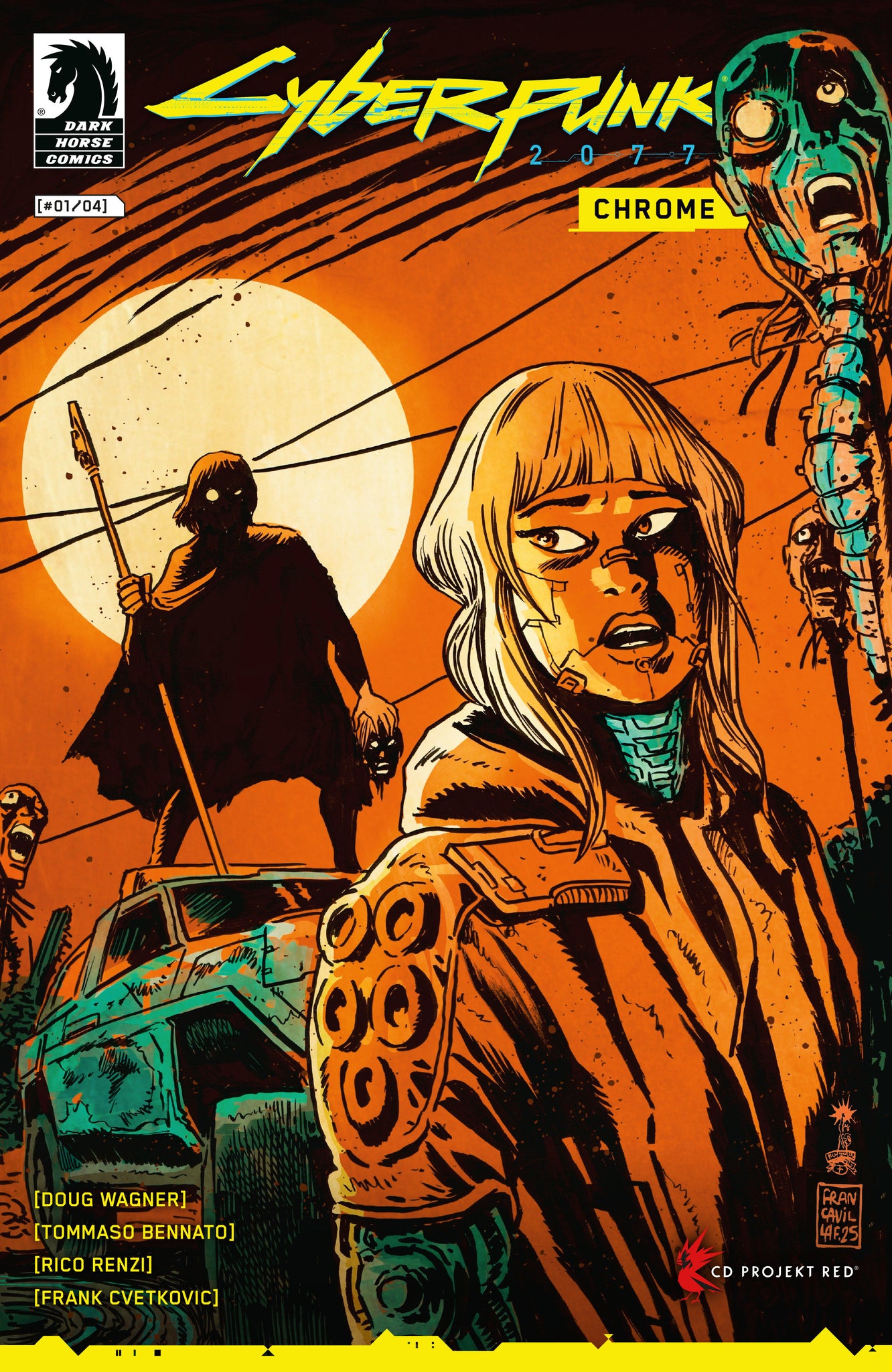 Cyberpunk 2077: Chrome #1  Francesco Francavilla Cover