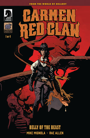 Carmen Red Claw: Belly Of The Beast #1  Mike Mignola Cover