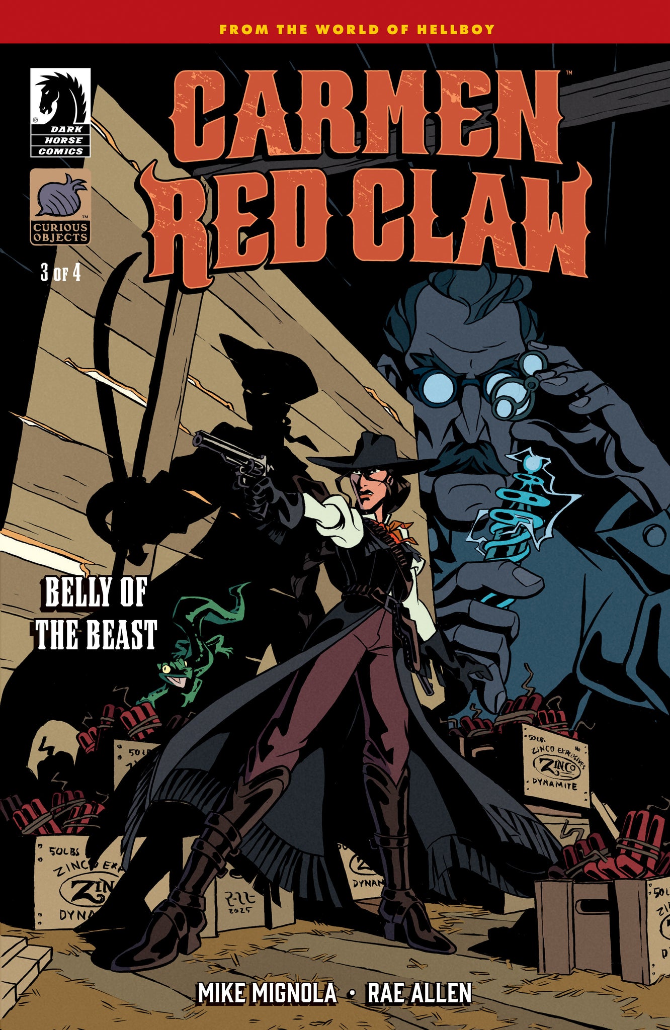 Carmen Red Claw: Belly Of The Beast #3