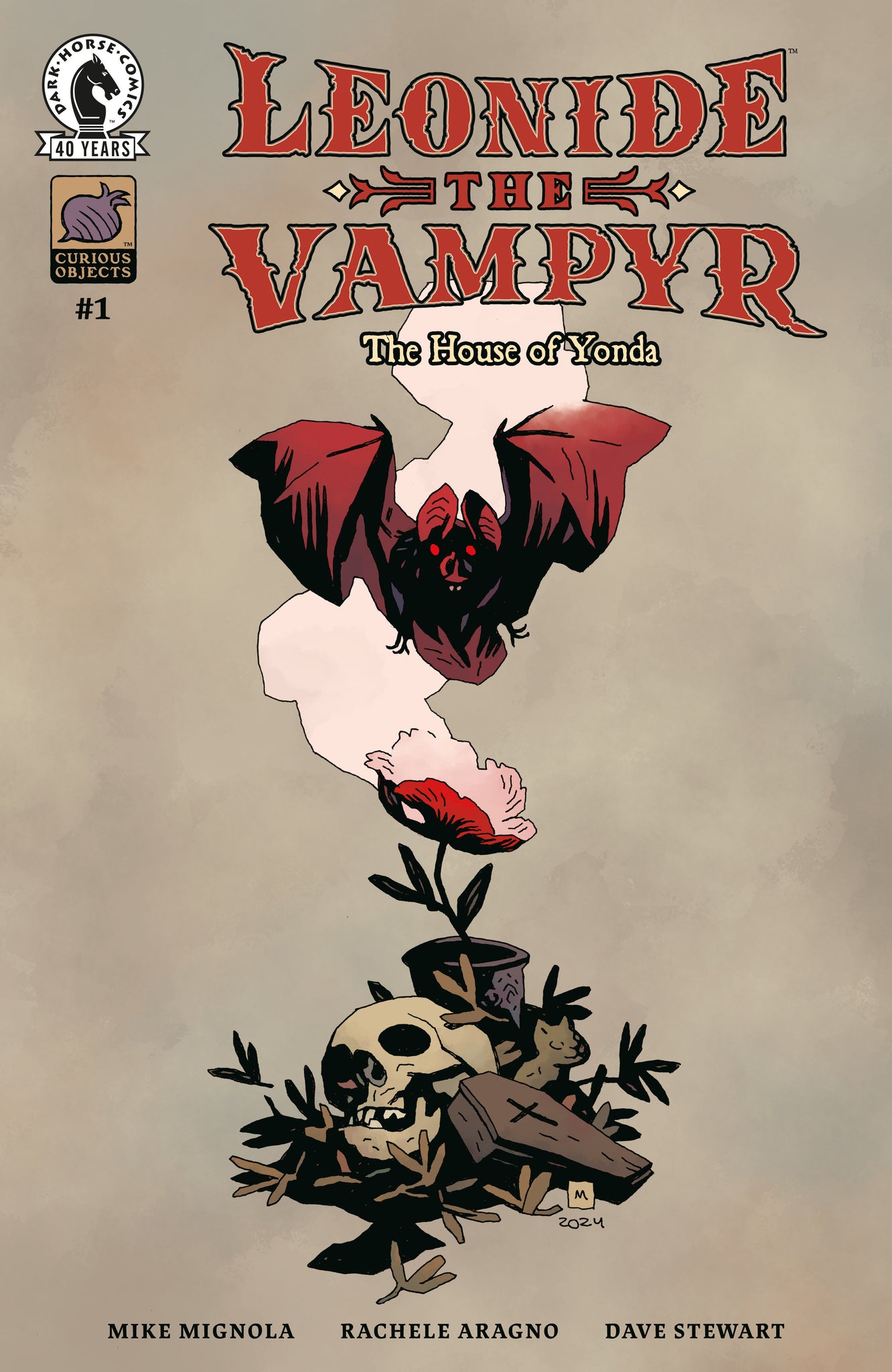 Leonide The Vampyr: The House Of Yonda #1  Mike Mignola Cover