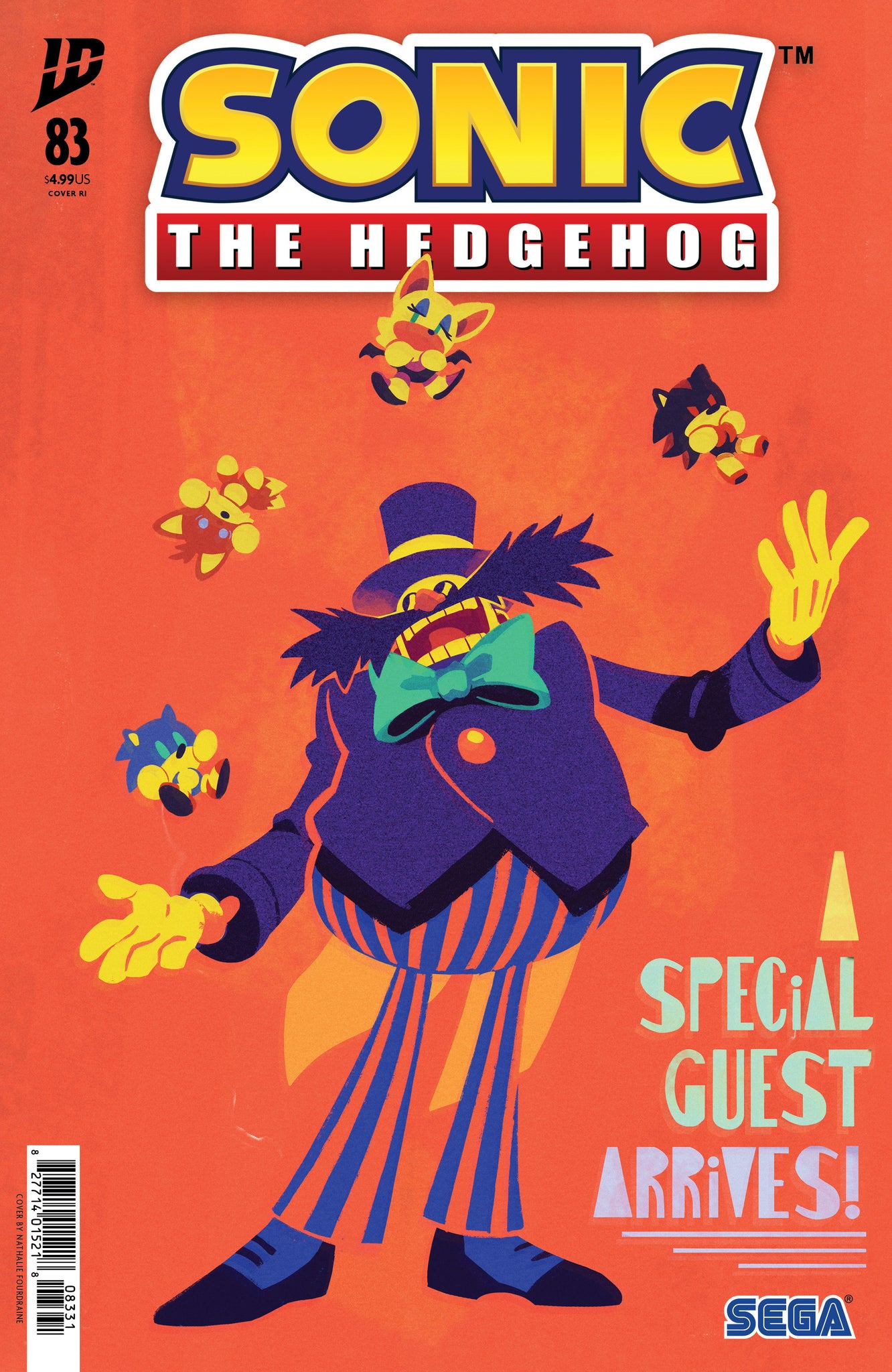 Sonic The Hedgehog #83 Fourdraine Variant