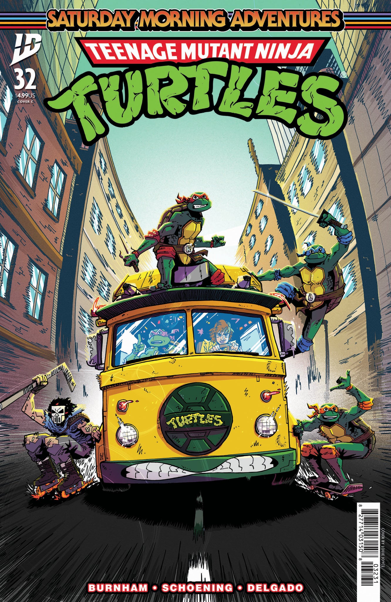 Teenage Mutant Ninja Turtles: Saturday Morning Adventures #32  Joyce Cover