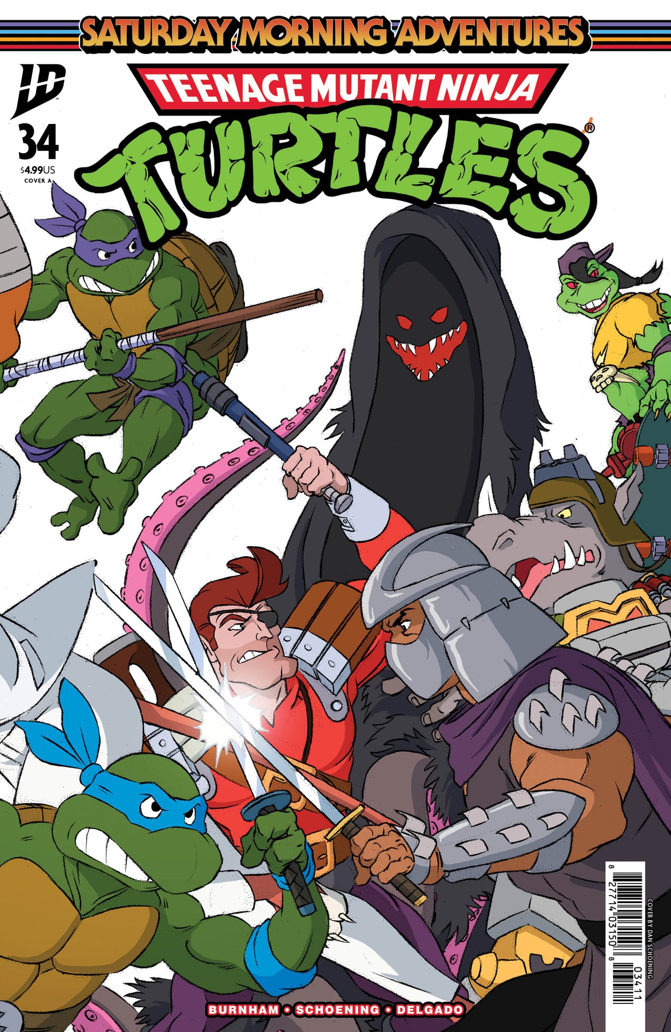 Teenage Mutant Ninja Turtles: Saturday Morning Adventures #34