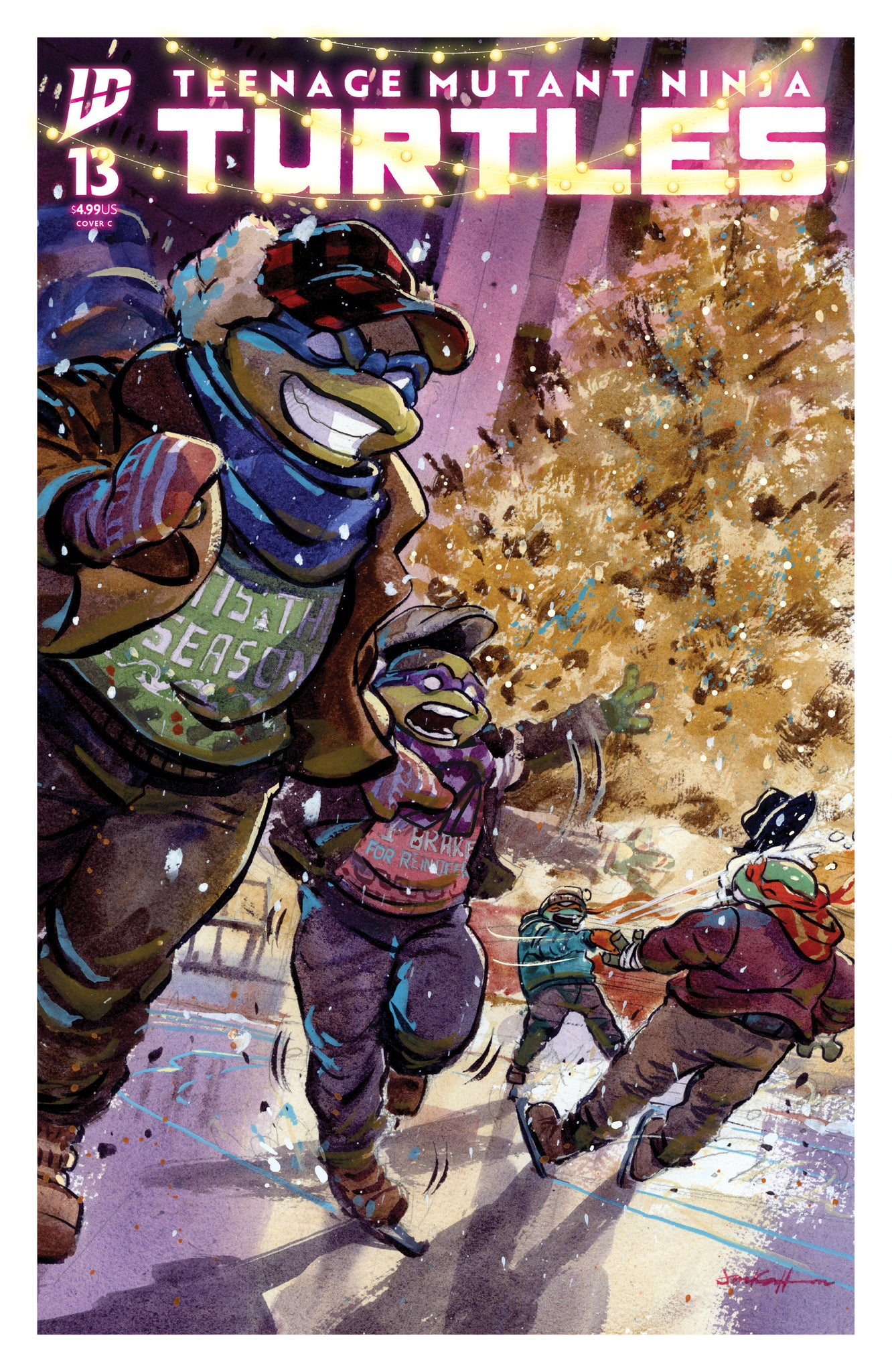 Teenage Mutant Ninja Turtles #13  Cullum Cover
