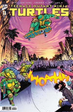 Teenage Mutant Ninja Turtles #13  Johnson Cover