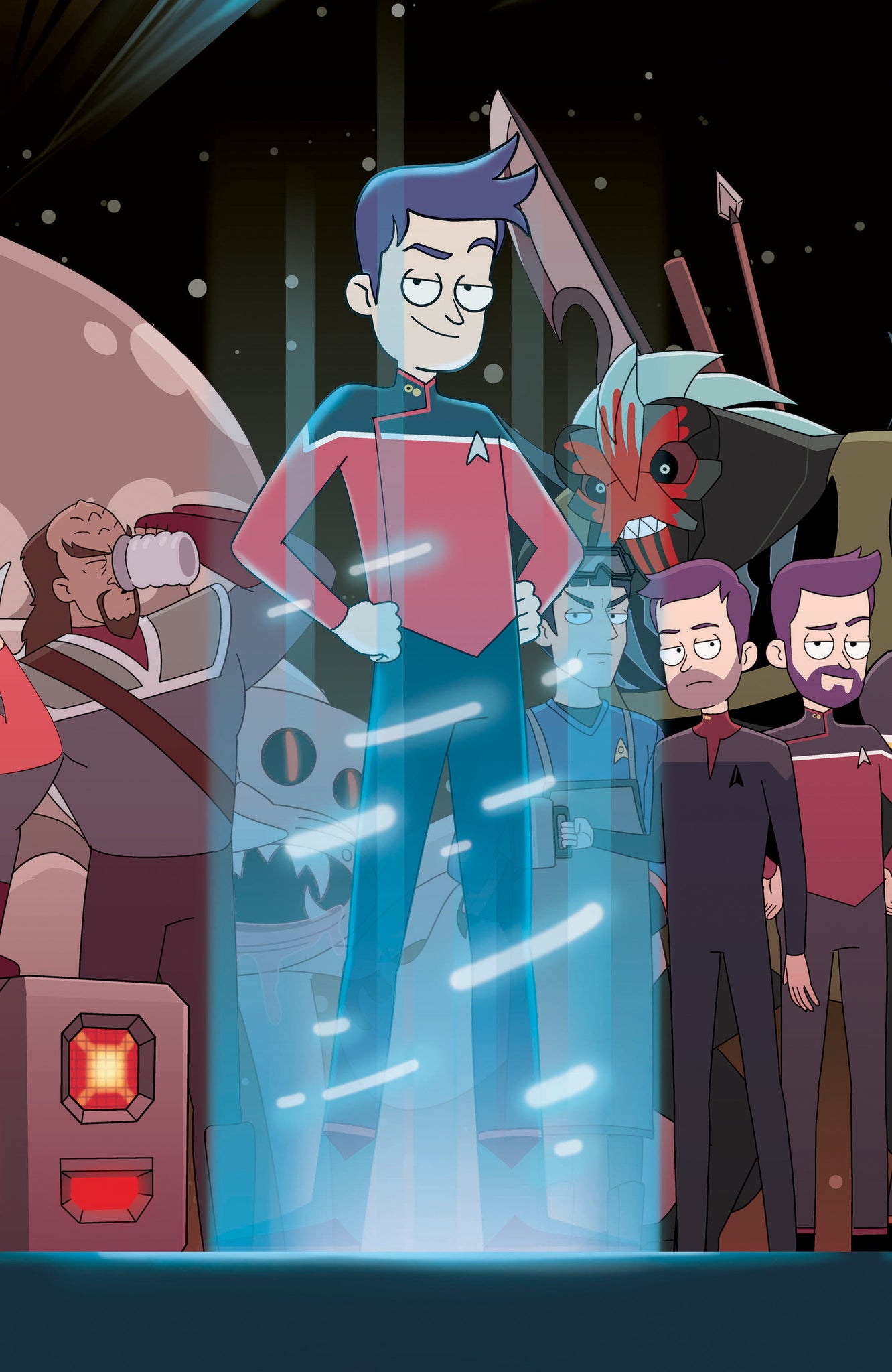 Star Trek: Lower Decks #14  Fenoglio Connecting Cover