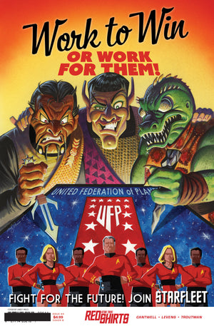 Star Trek: Red Shirts #4 Price Federation Recruitment Cover