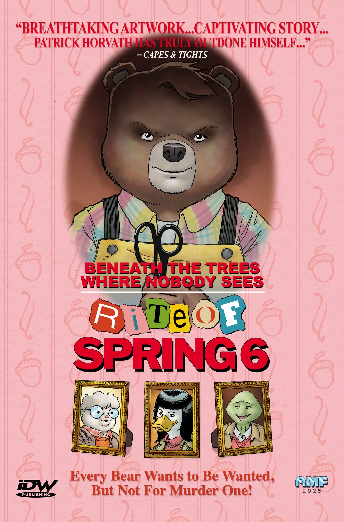 Beneath The Trees Where Nobody Sees: Rite Of Spring #6 Fleecs movie Homage Cover