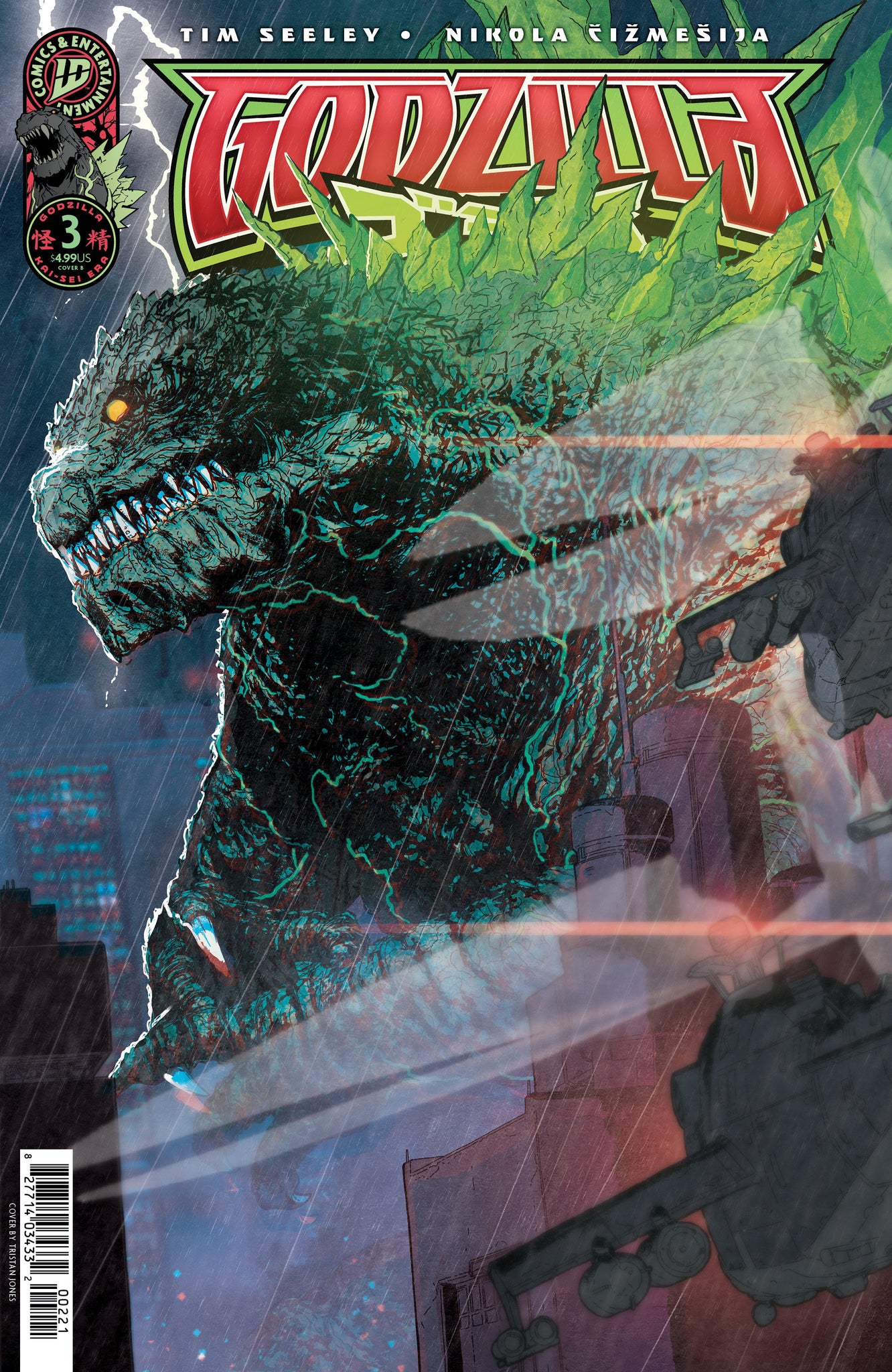 Godzilla [Kai-Sei Era] #3 Jones Cover