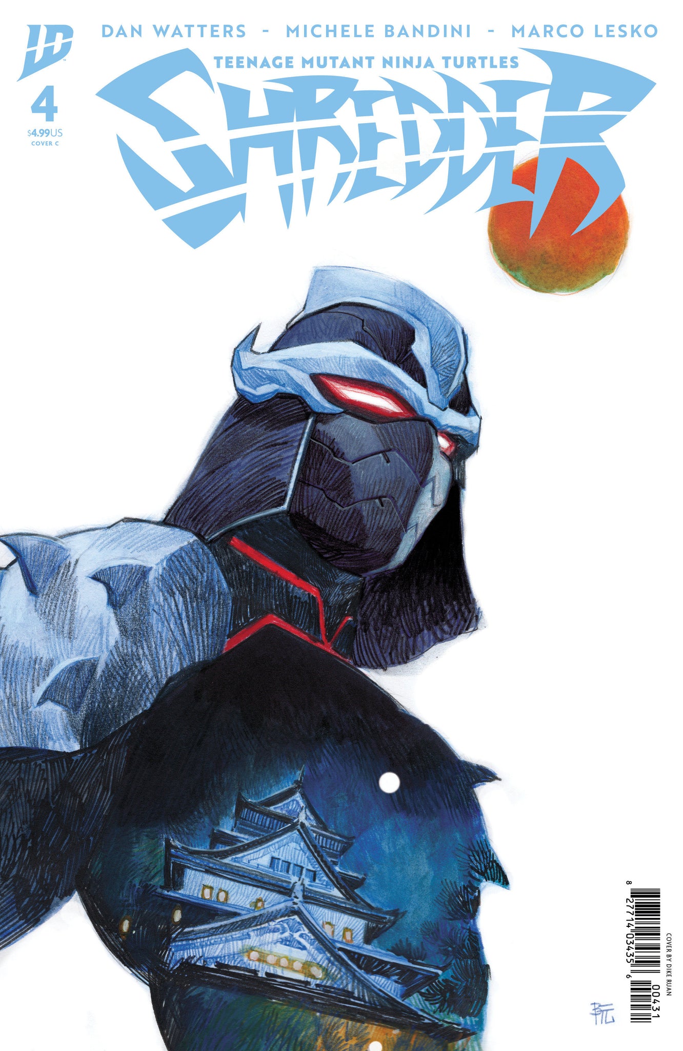 Teenage Mutant Ninja Turtles: Shredder #4  Ruan Cover