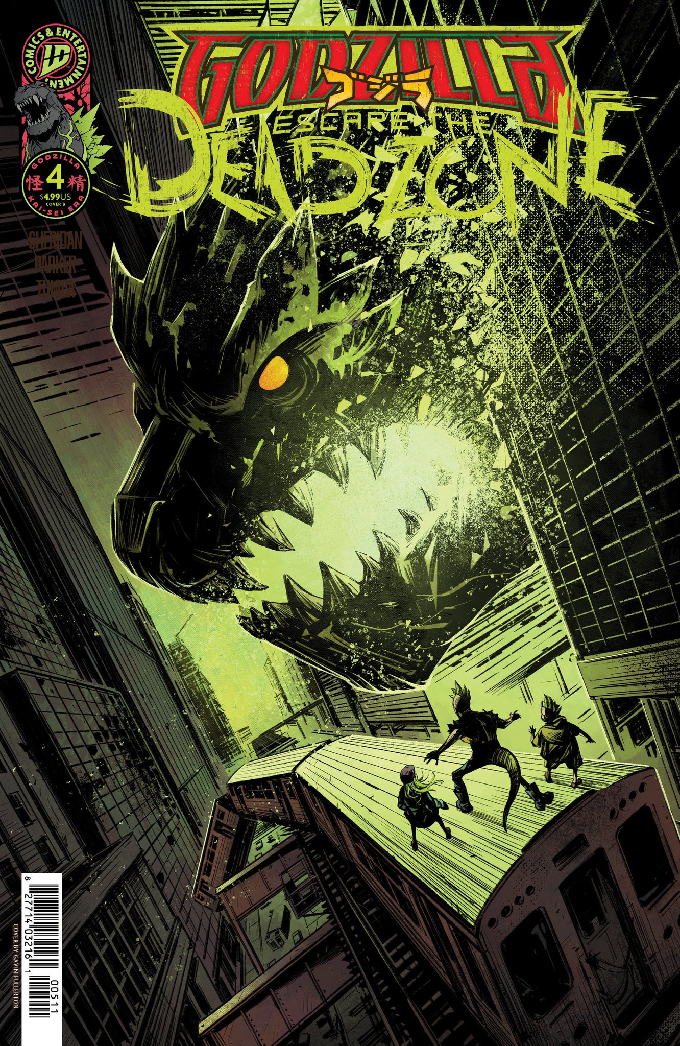 Godzilla: Escape The Deadzone [Kai-Sei Era] #4  Fullerton Cover
