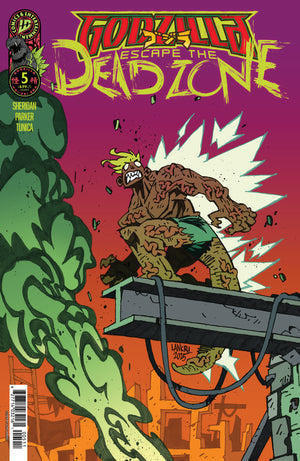 Godzilla: Escape The Deadzone [Kai-Sei Era] #5  Lankry Cover
