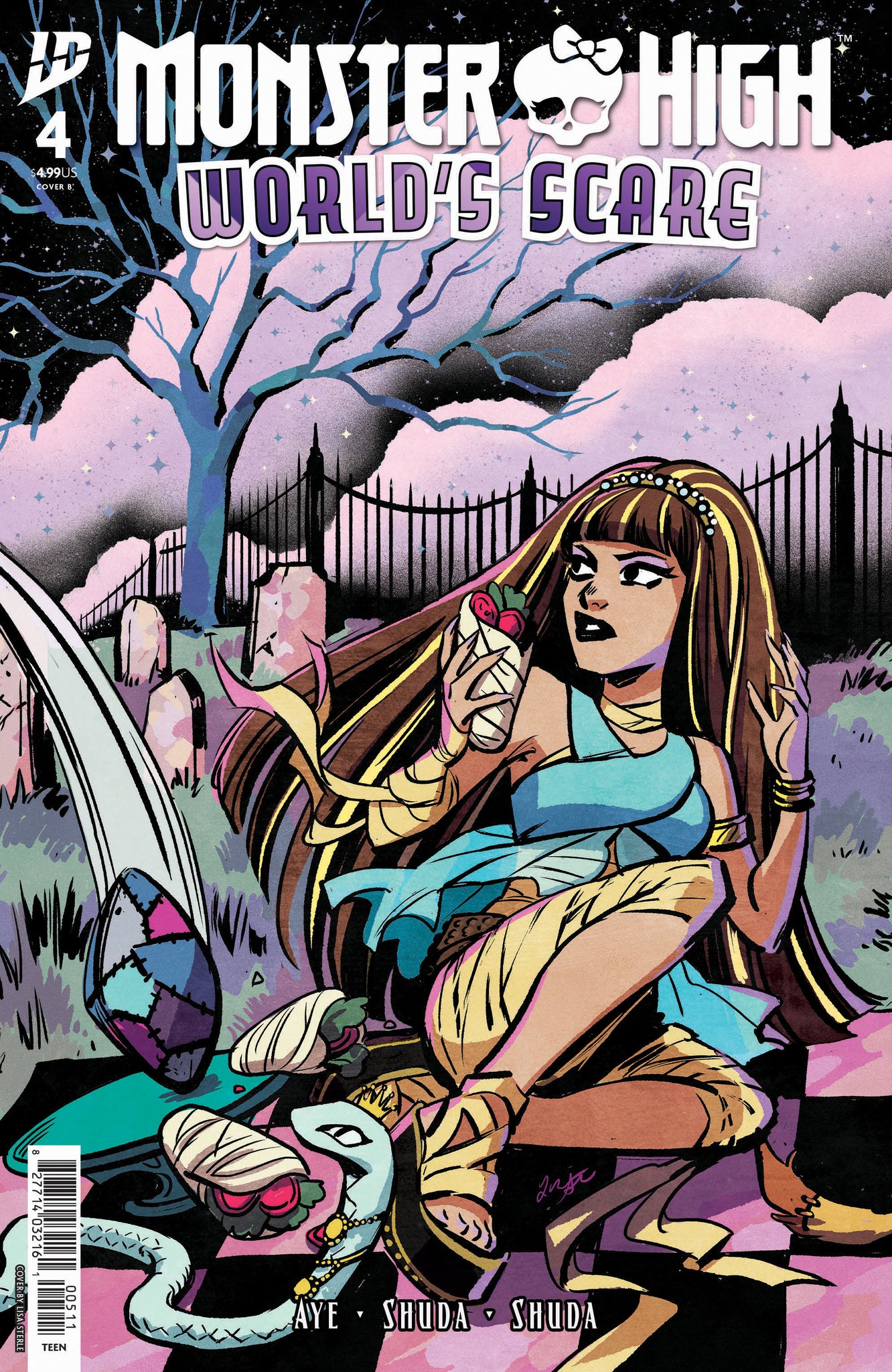 Monster High: World's Scare #4  Sterle Cover