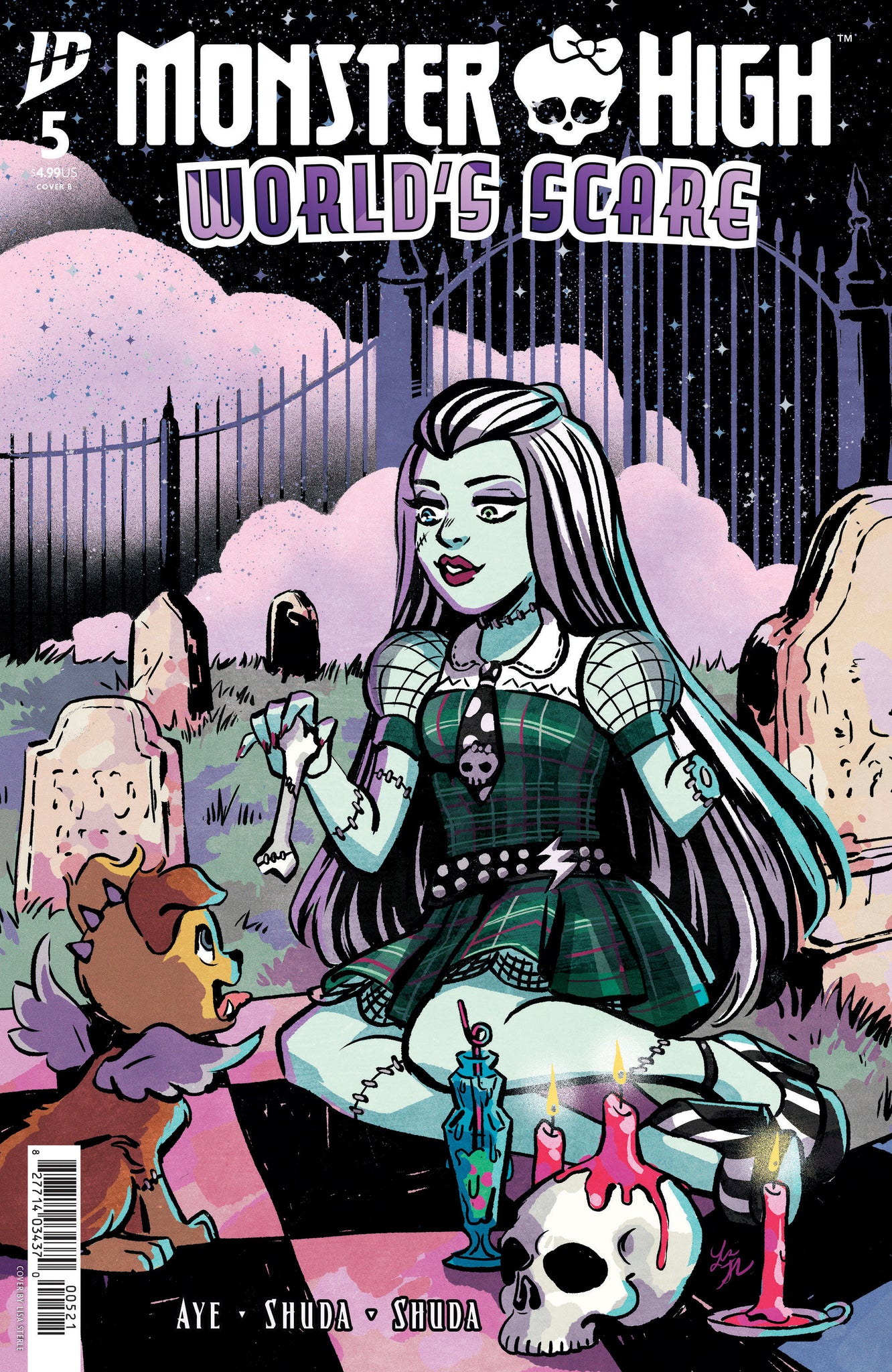 Monster High: World's Scare #5  Sterle Cover