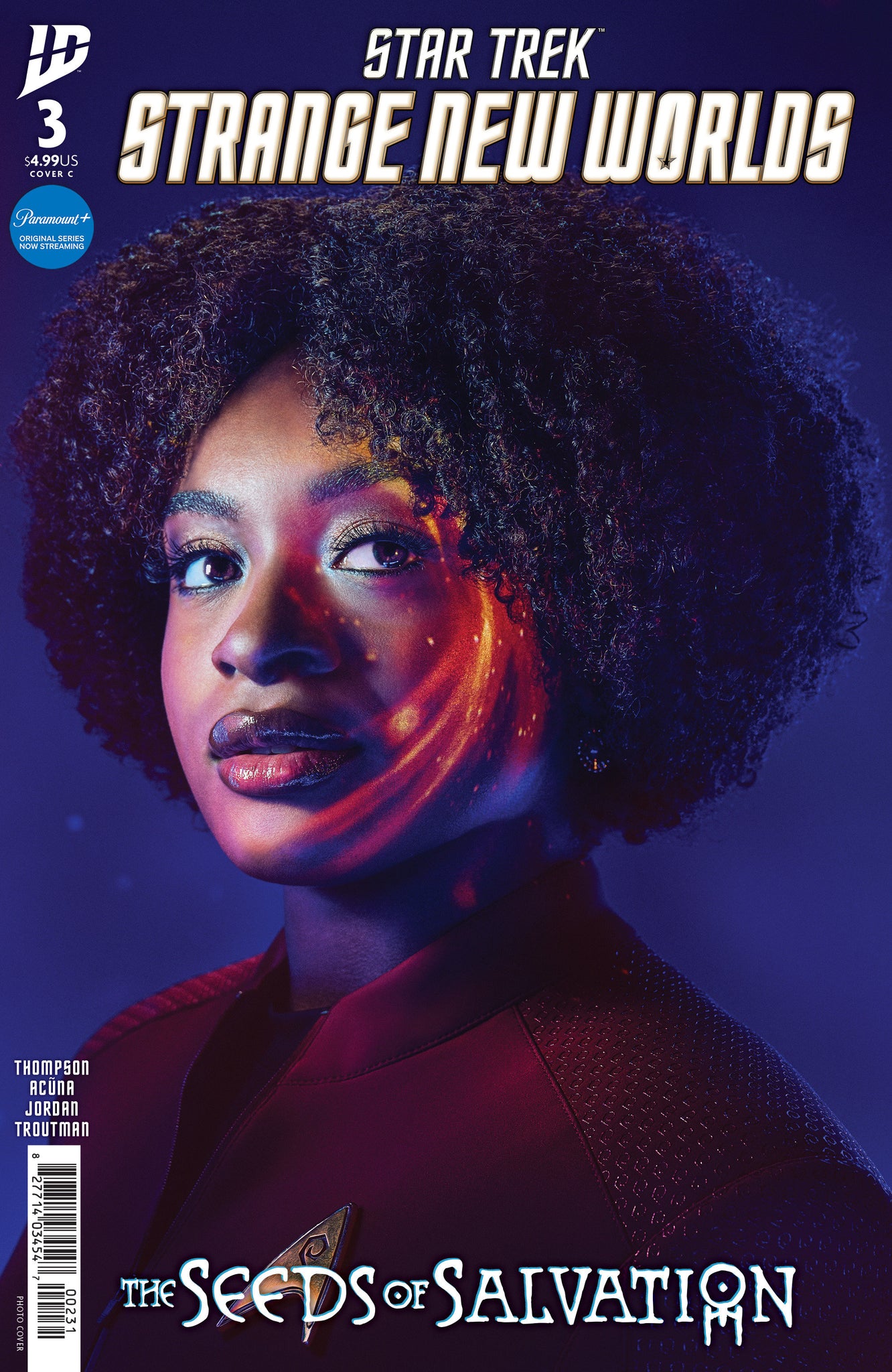 Star Trek: Strange New Worlds--The Seeds Of Salvation #3  Photo Cover