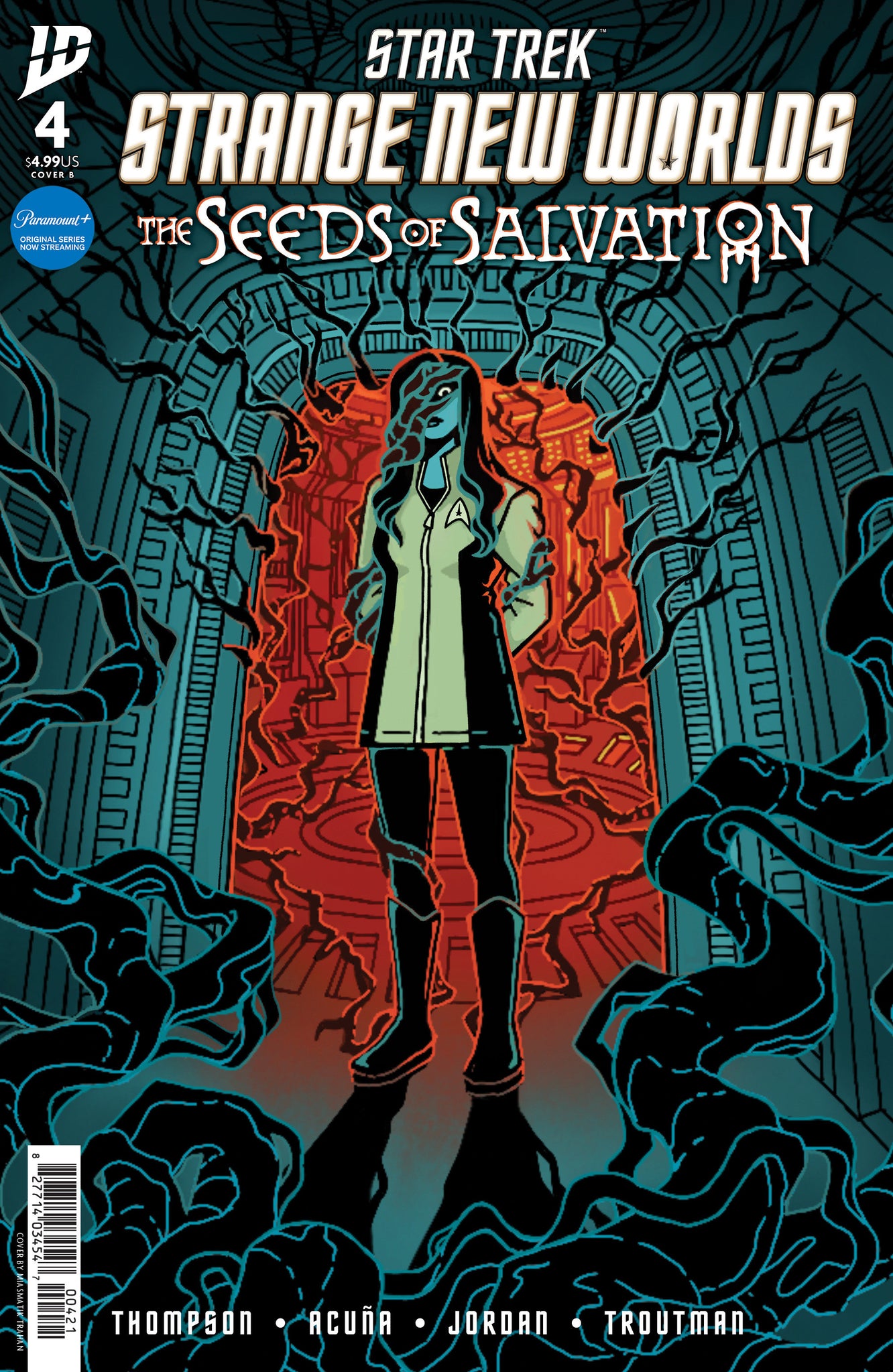Star Trek: Strange New Worlds--The Seeds Of Salvation #4  Trahan Cover