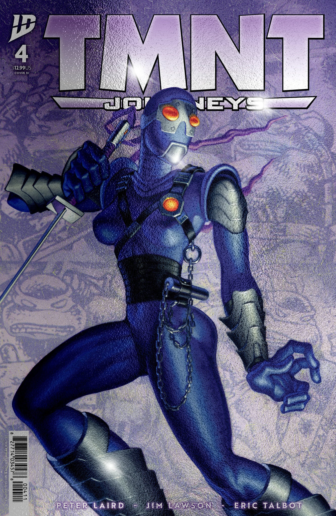 Teenage Mutant Ninja Turtles : Journeys #4 1:10 Foil variant