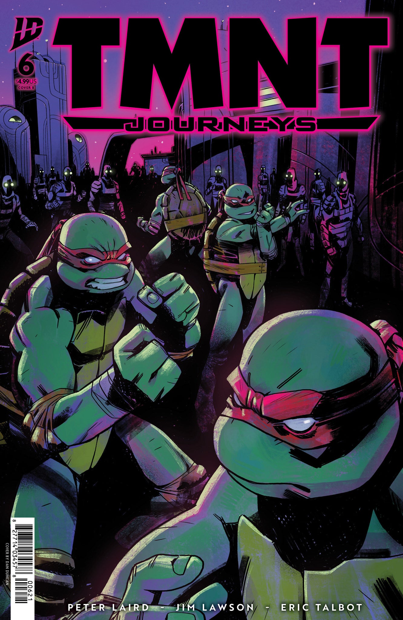 Teenage Mutant Ninja Turtles: Journeys #6 Duncan Cover