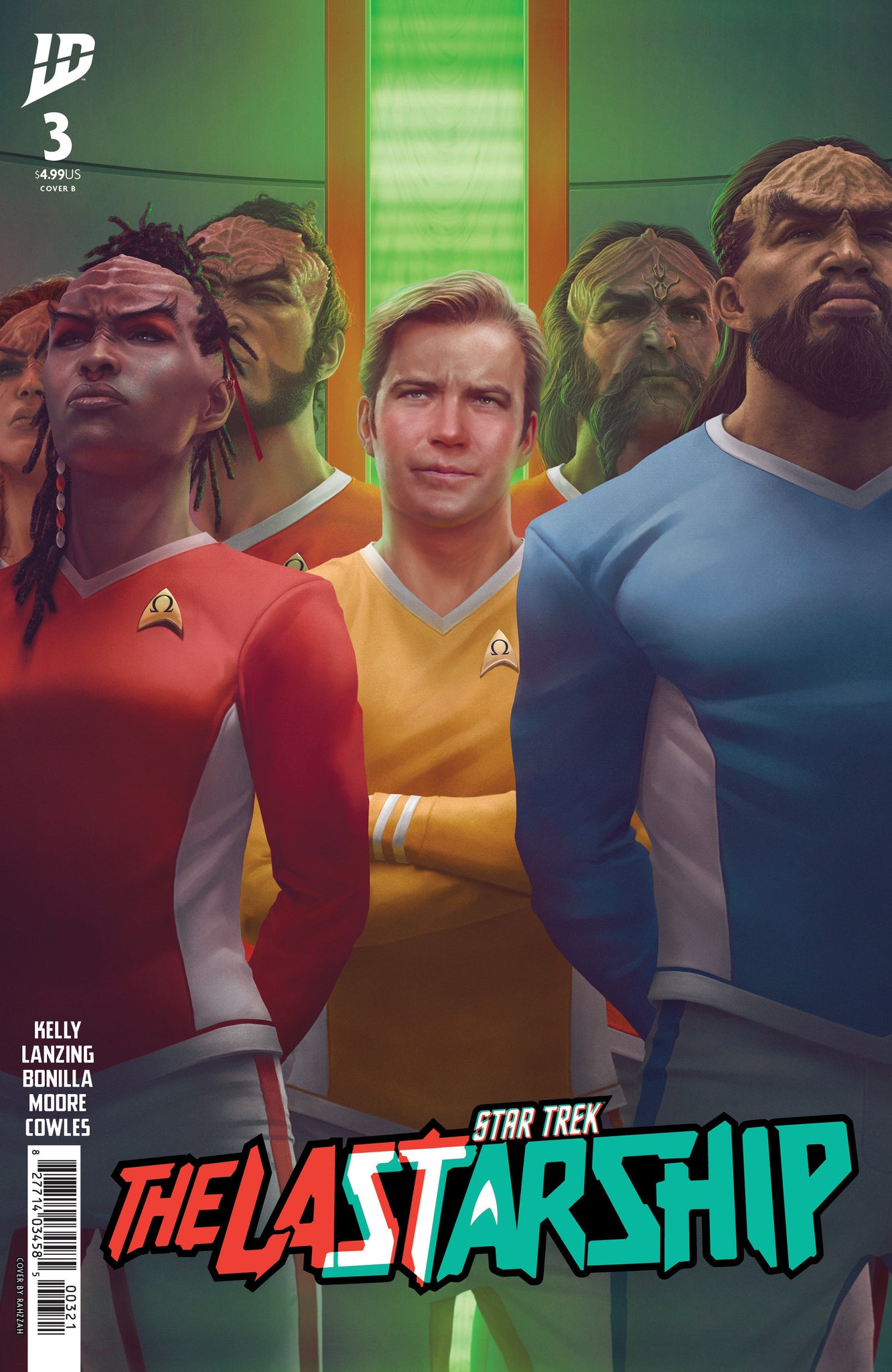 Star Trek: The Last Starship #3  Rahzzah Cover