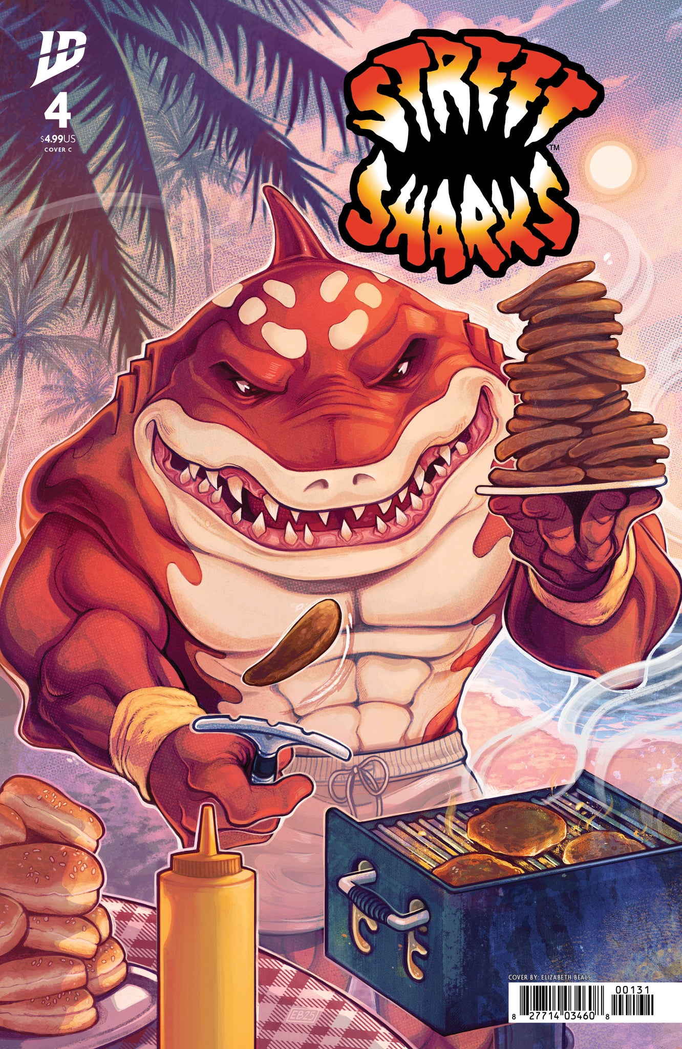 Street Sharks #4  Beals Cover