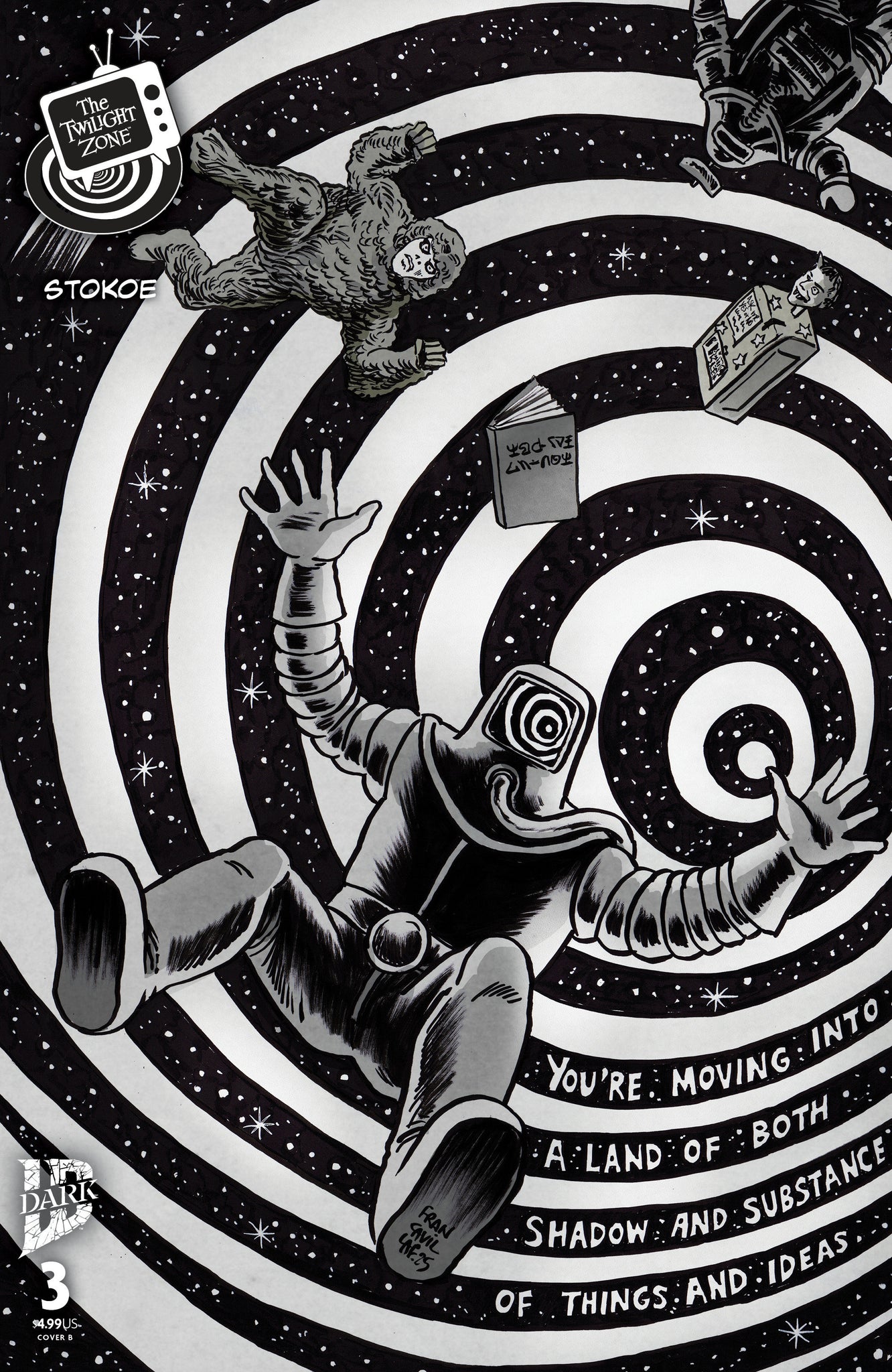 The Twilight Zone #3  Francavilla Connecting Cover