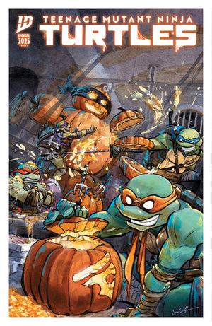 Teenage Mutant Ninja Turtles: Annual 2025 Cullum Holiday Cover