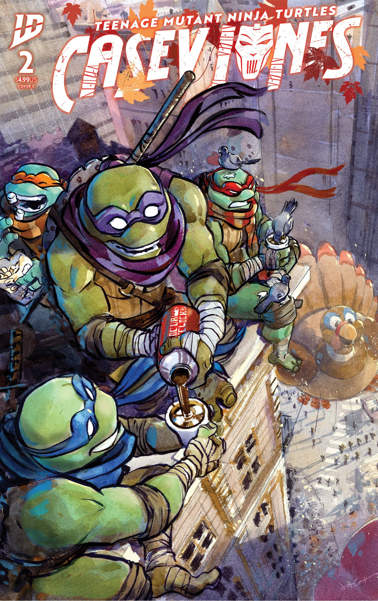 Teenage Mutant Ninja Turtles: Casey Jones #2  Cullum Cover